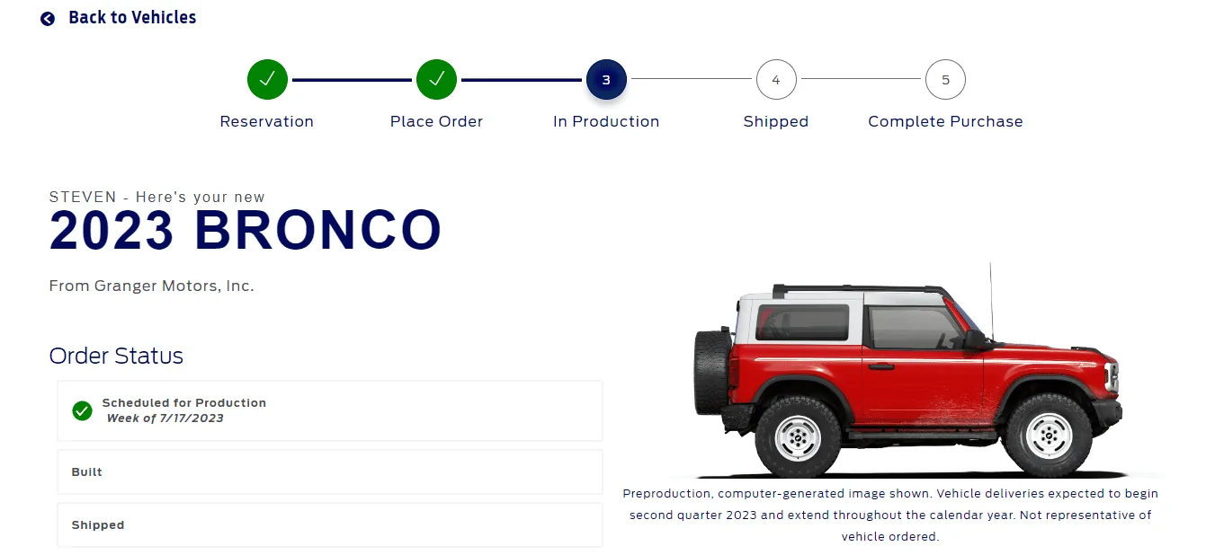 Ford Bronco HERITAGE EDITION Bronco Club 1687540390217