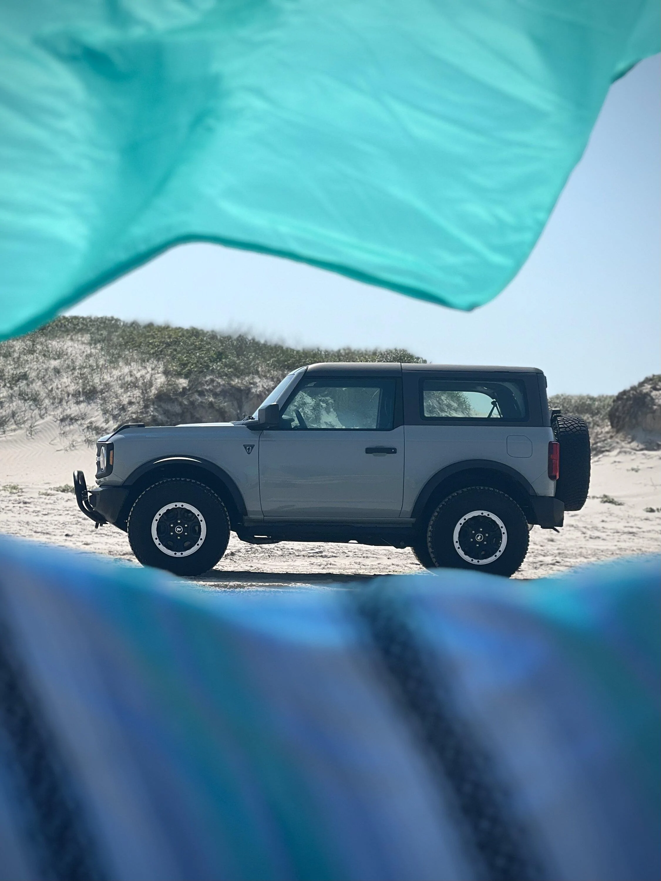 Ford Bronco Beachsquatch! Cruising the sand for the first time IMG_5491