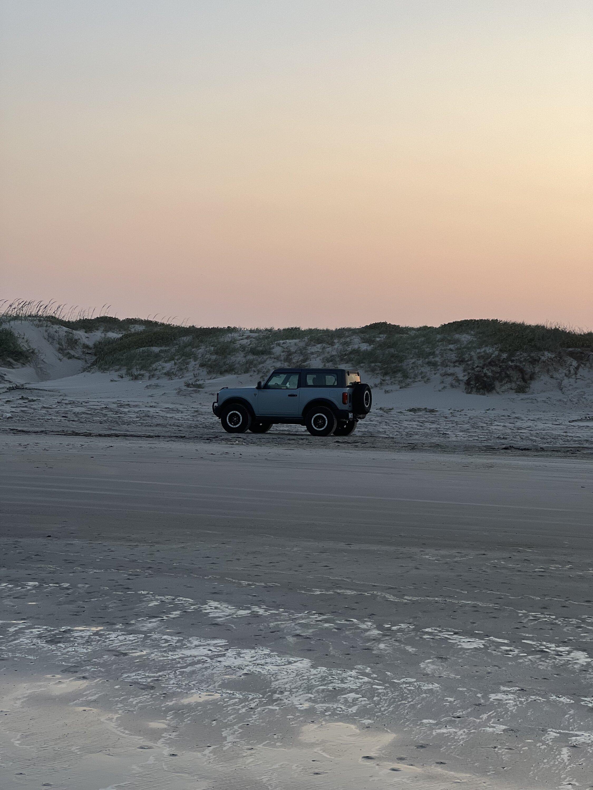 Ford Bronco Beachsquatch! Cruising the sand for the first time IMG_5583