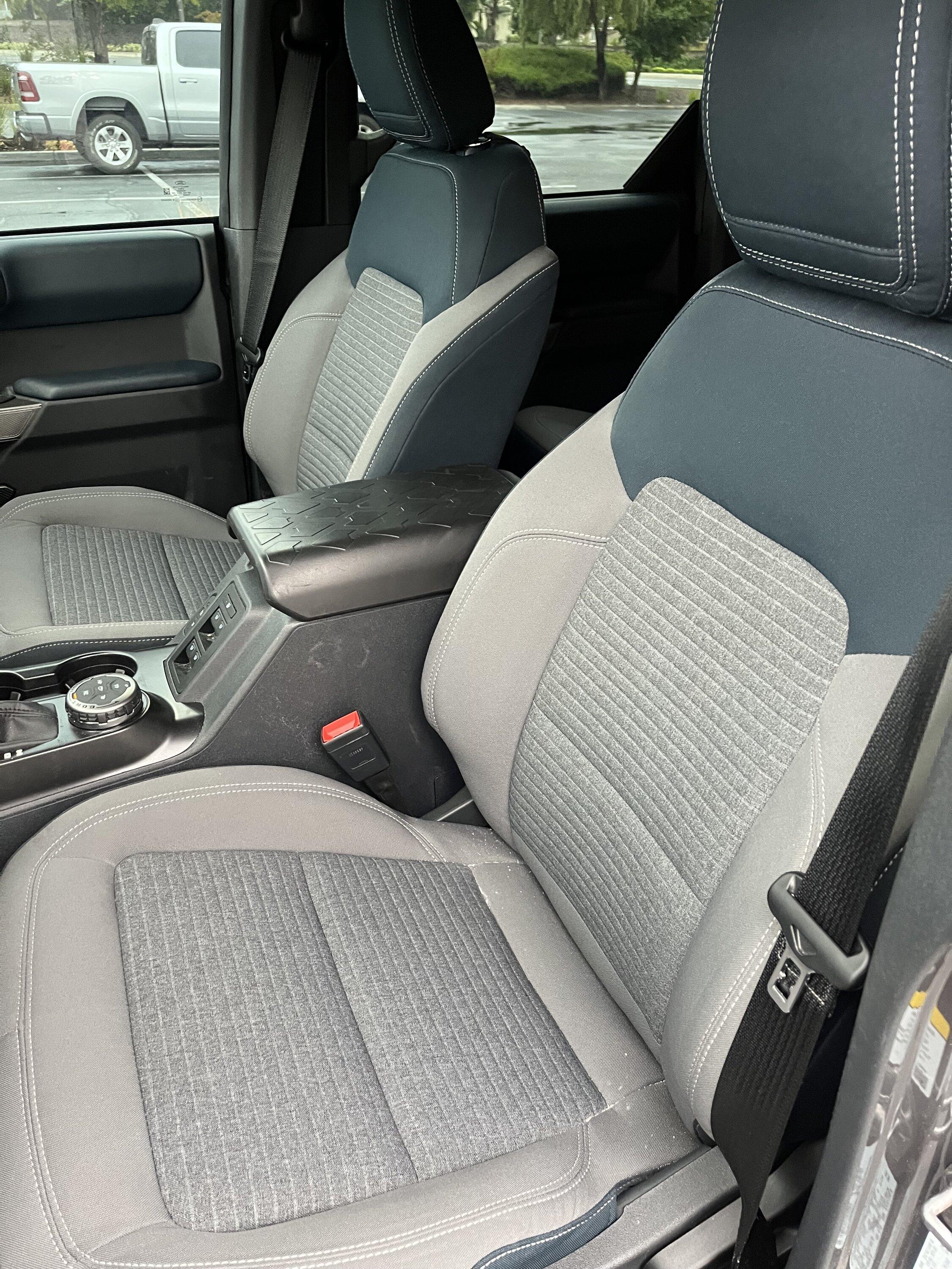 Ford Bronco New Katzkin Leather Interior Installed IMG_0447