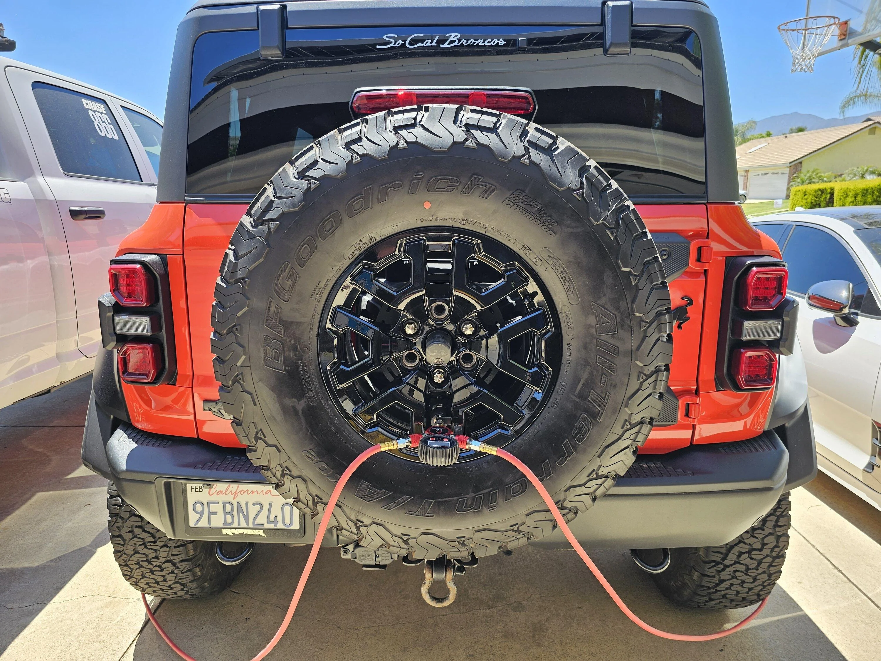 Ford Bronco AGS Off Road Air Gate Kit Installed in Bronco Raptor 20230624_135530