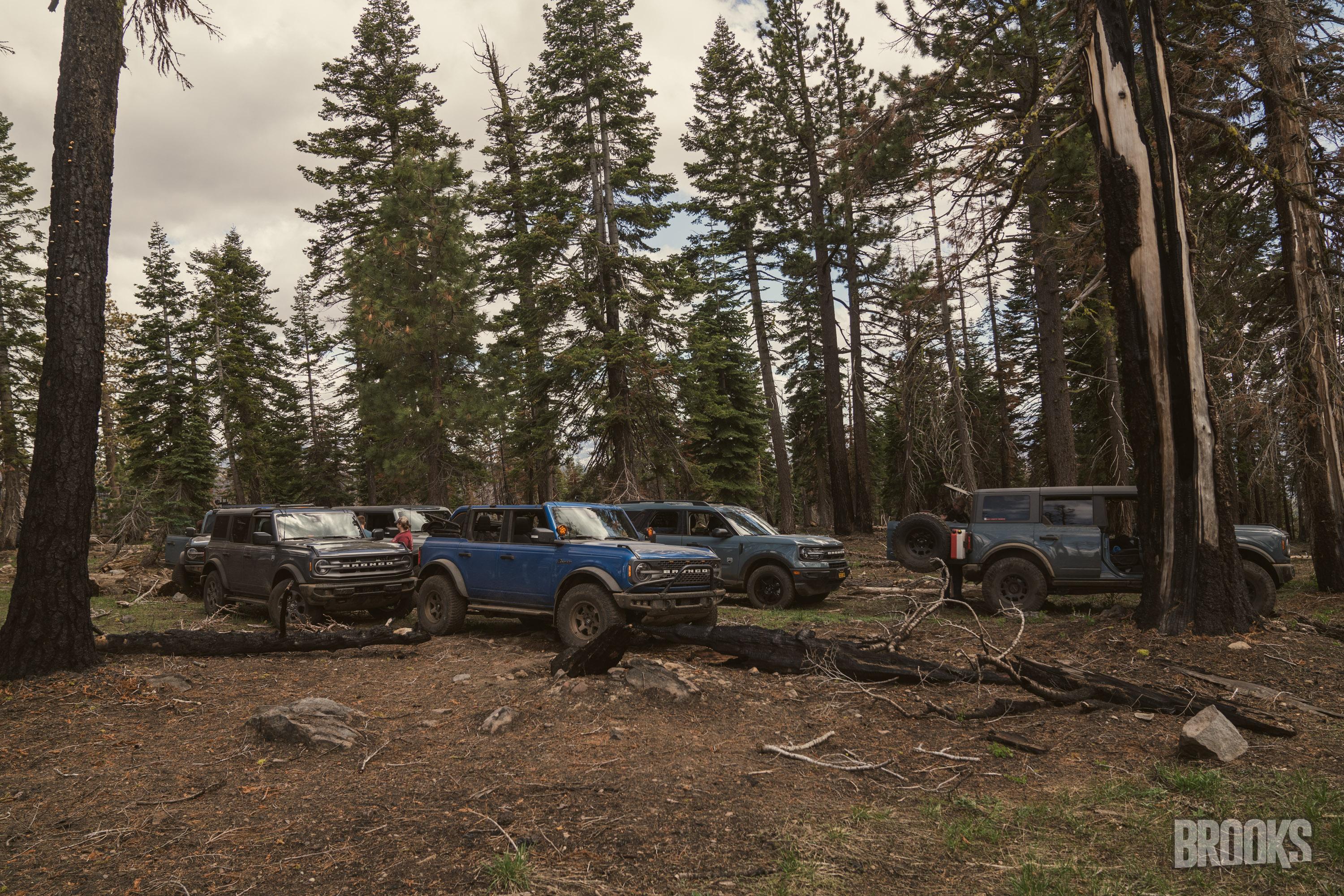 Ford Bronco A fun Father's Day drive with Gold Country Broncos, with a little bit of damage along the way MJB08491