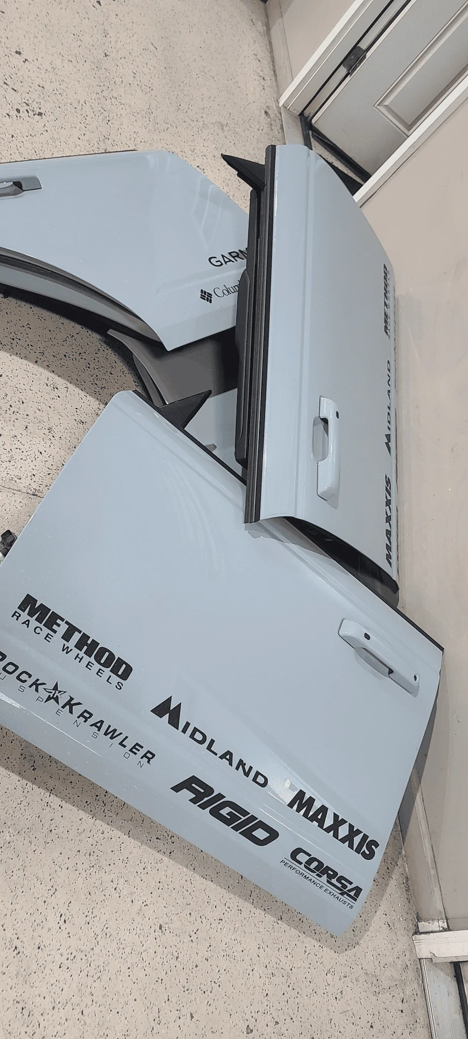 Ford Bronco GOAT Fabrication Door Hangers! 1687698583663