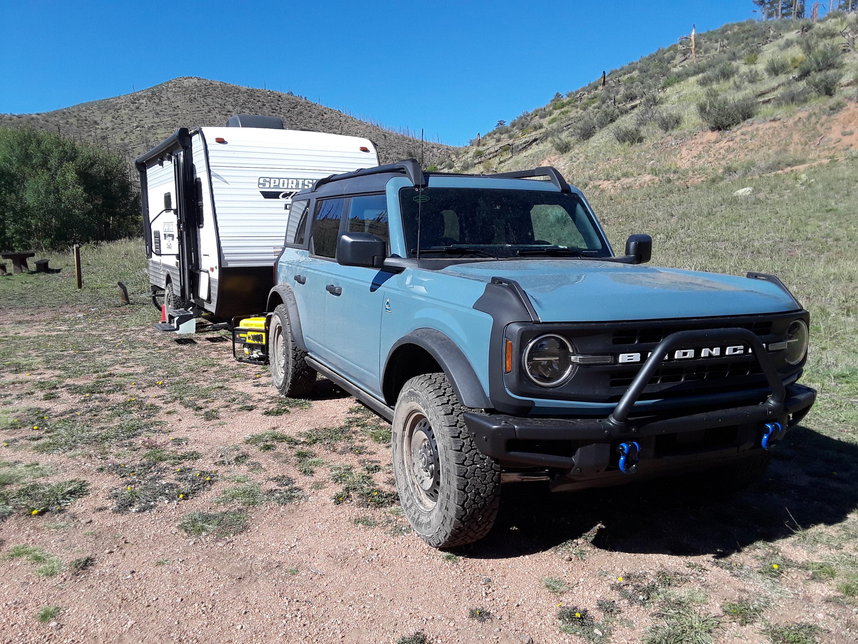 Ford Bronco Our 2 Door Bronco's Towing Performance 20220903_100606