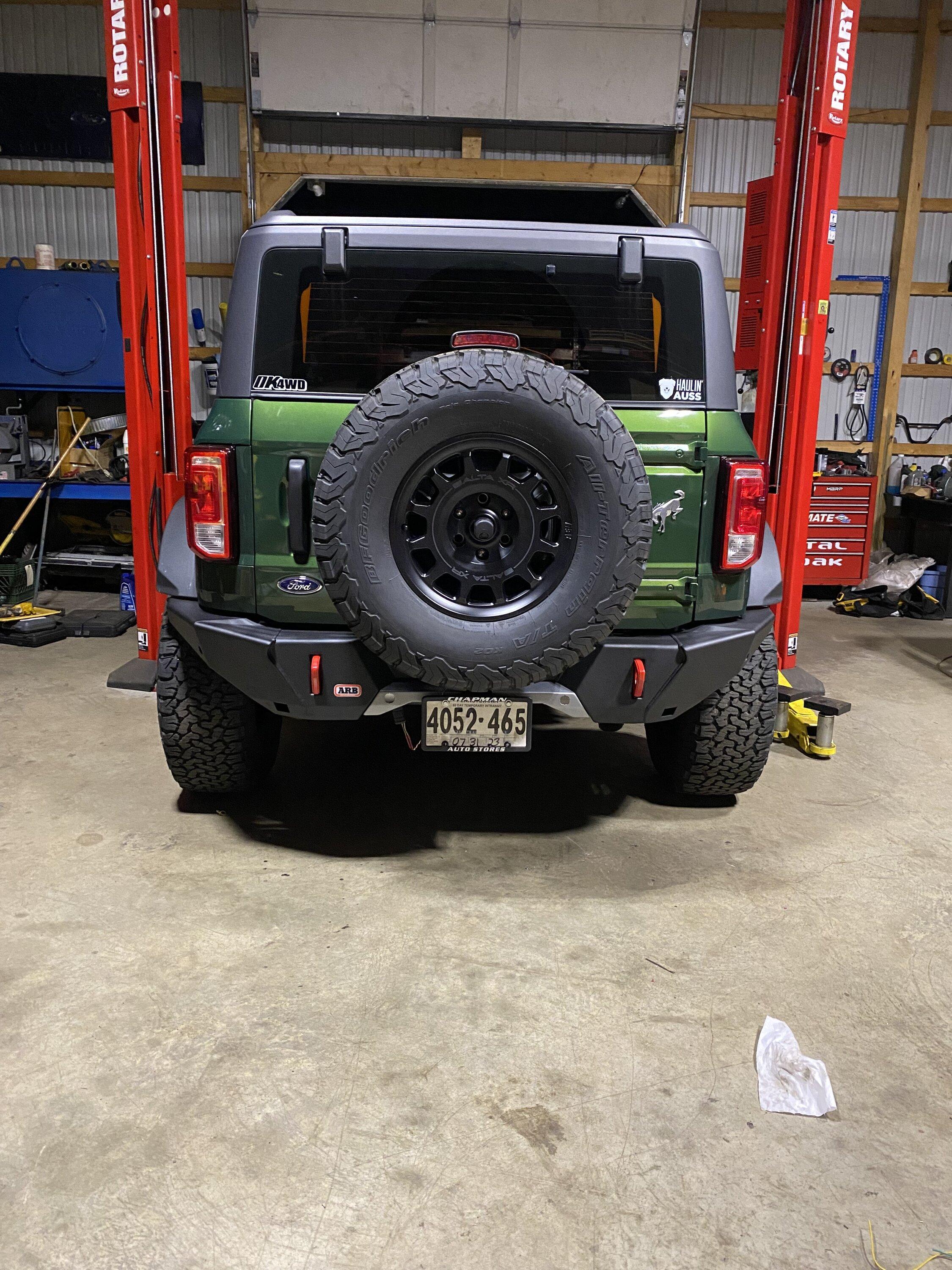 Ford Bronco Erection Green Sasquatch ARB Build IMG_2797