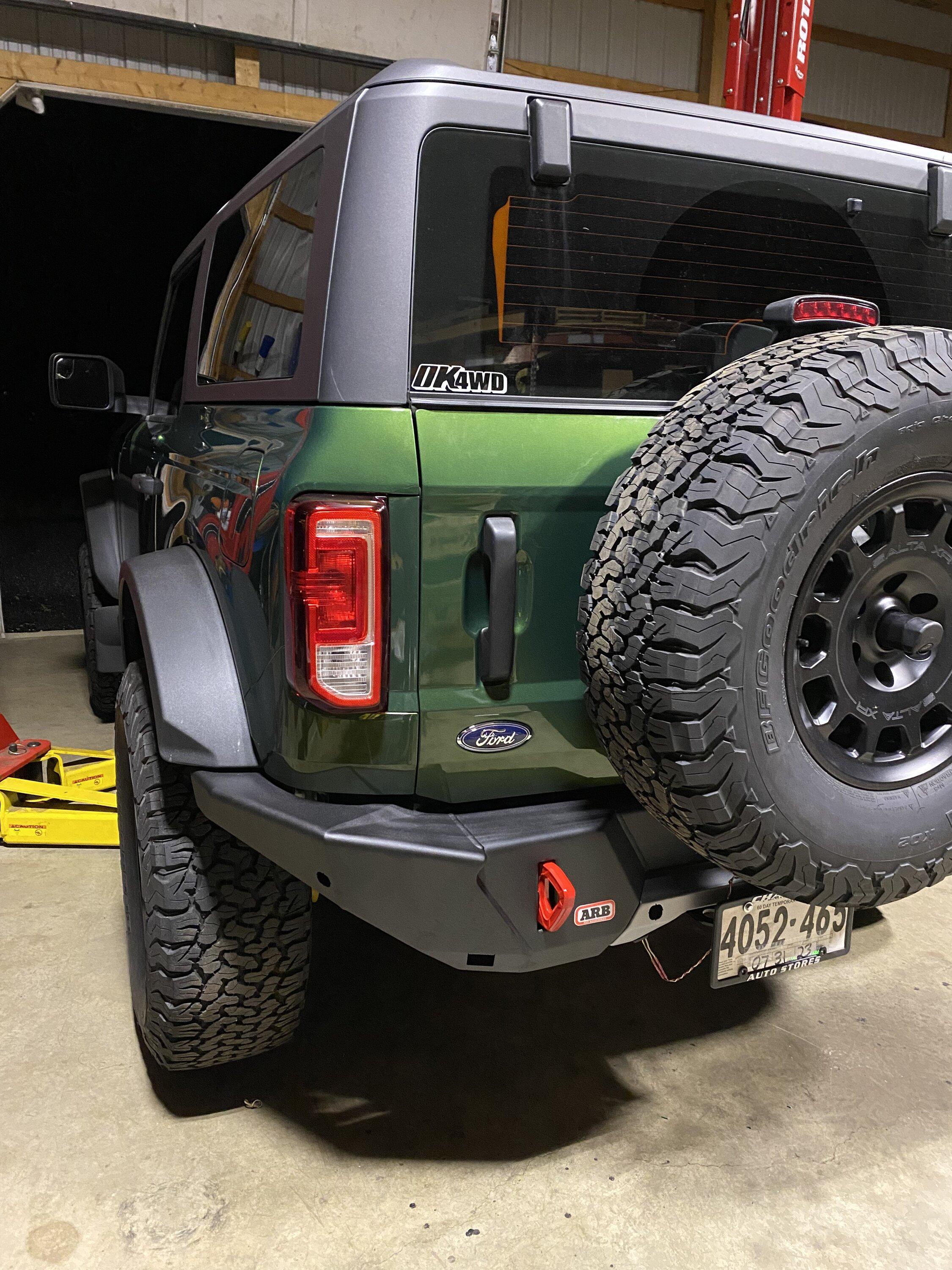 Ford Bronco Erection Green Sasquatch ARB Build IMG_2798
