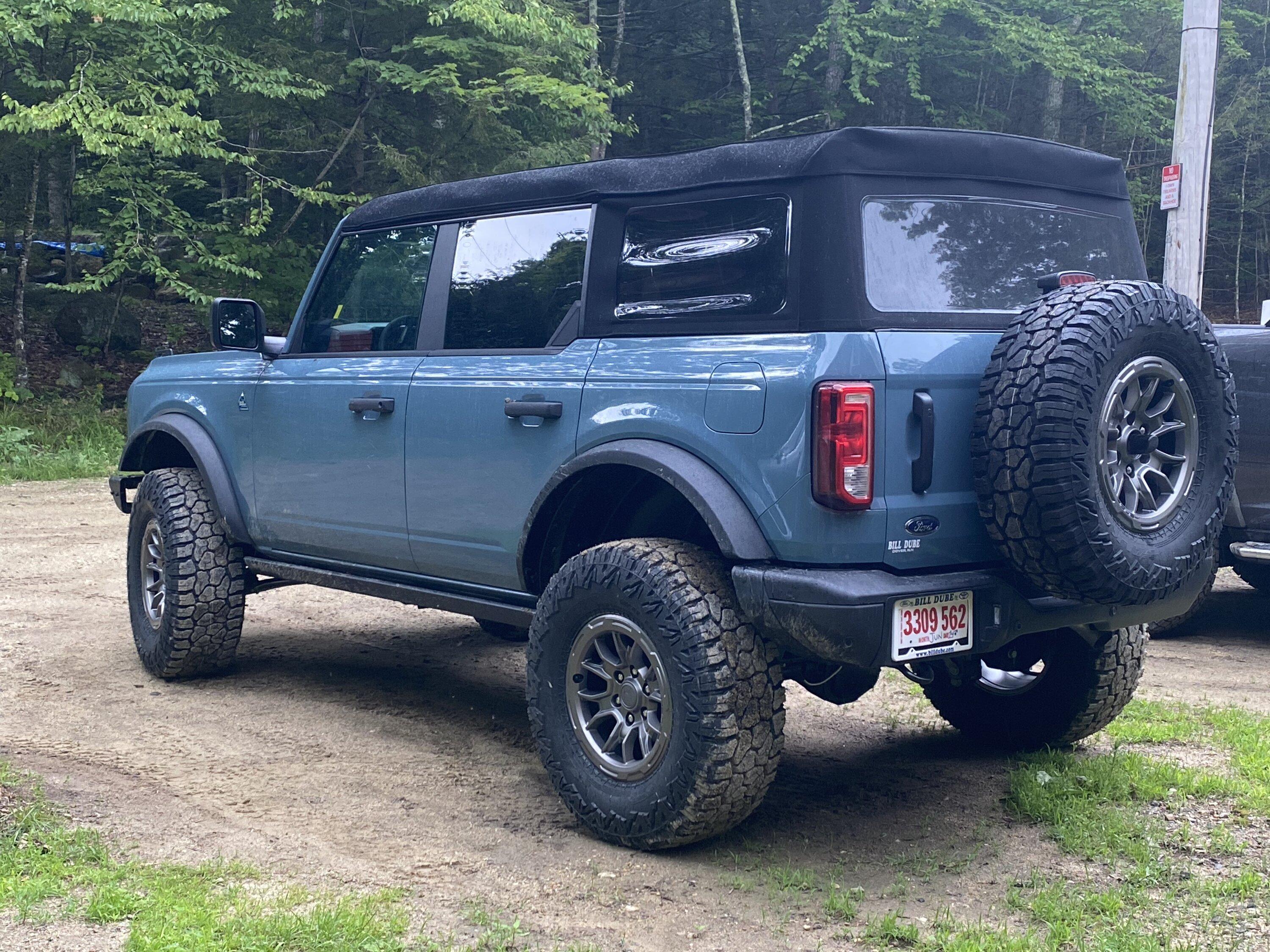 Ford Bronco Show us your installed wheel / tire upgrades here! (Pics) 213AAB33-1E44-49E1-B7C5-B75278214693