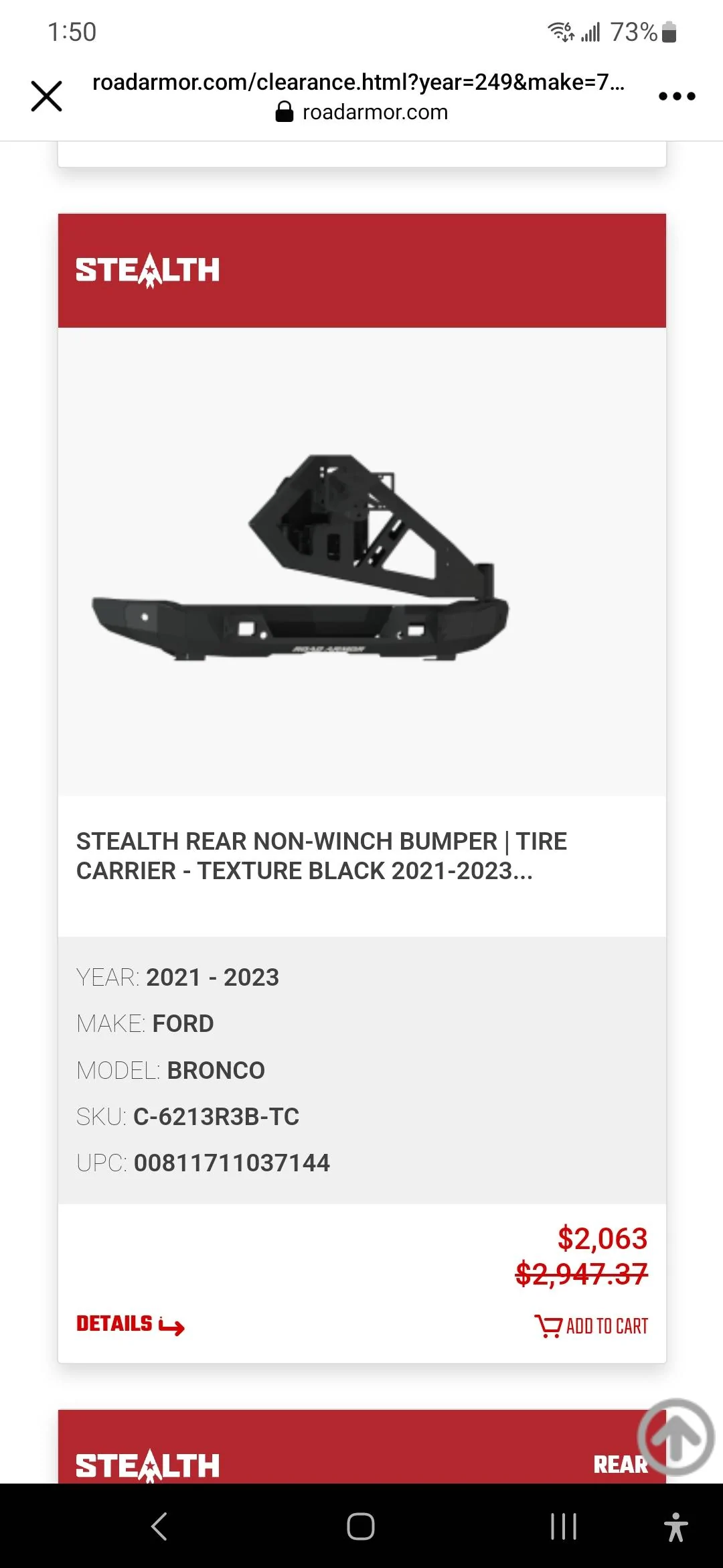 Ford Bronco Rear Bumper show off thread Screenshot_20230626_135051_Facebook