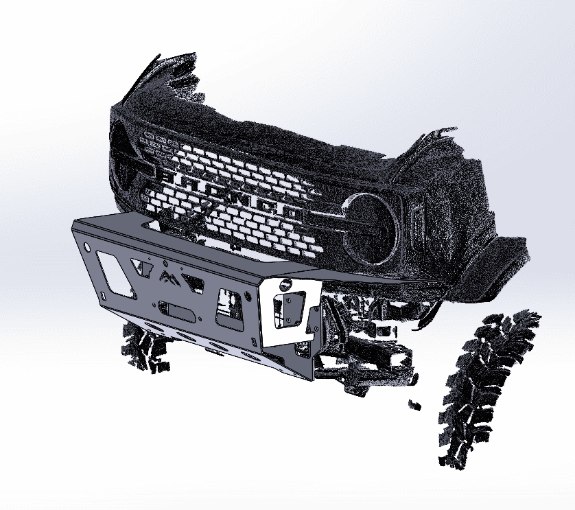 Ford Bronco SRQ Front Winch Bumper Group Buy Bronco 2