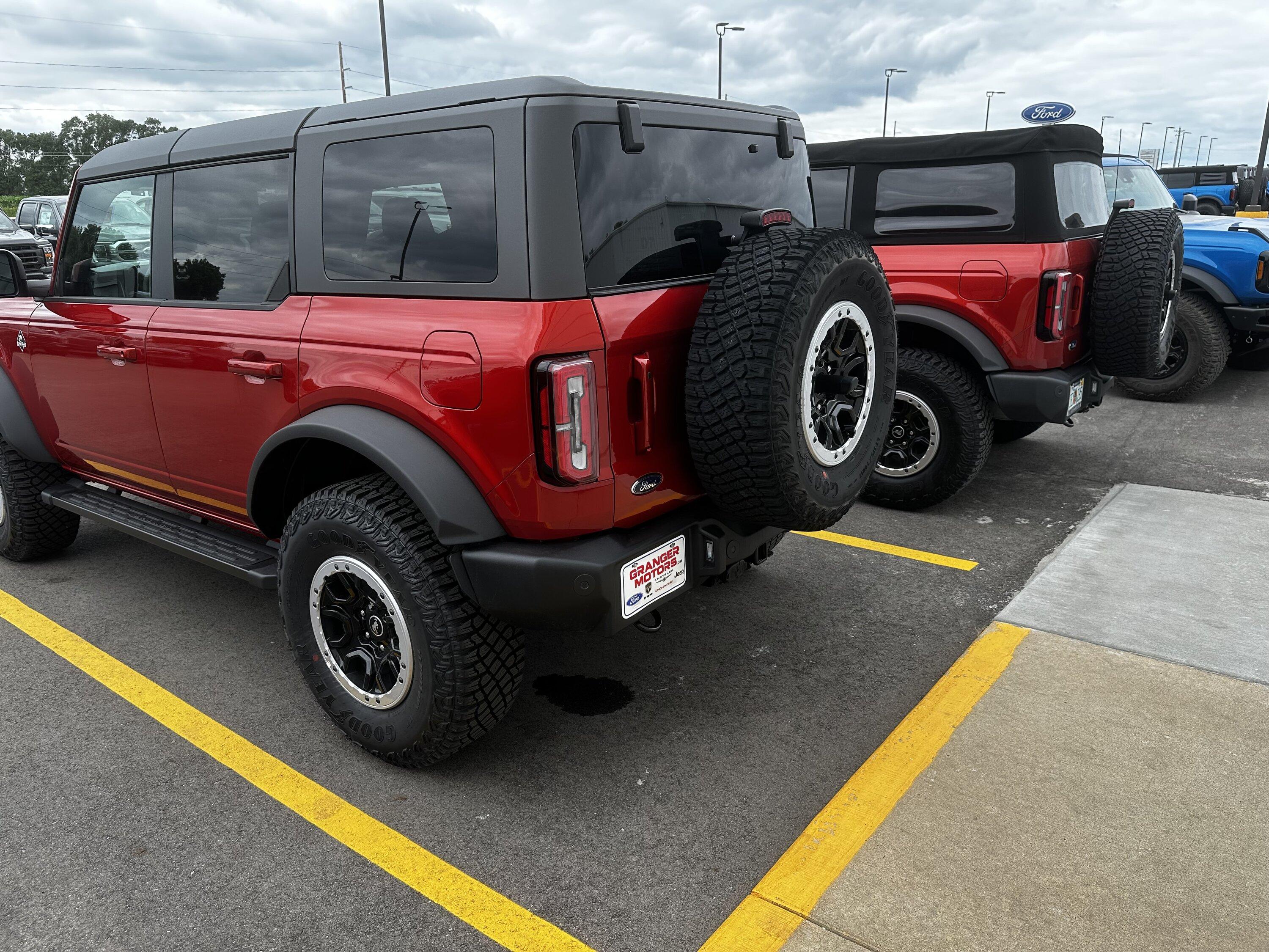 Ford Bronco CALLING ALL GRANGTOBER ORDER PLACERS IMG_2049