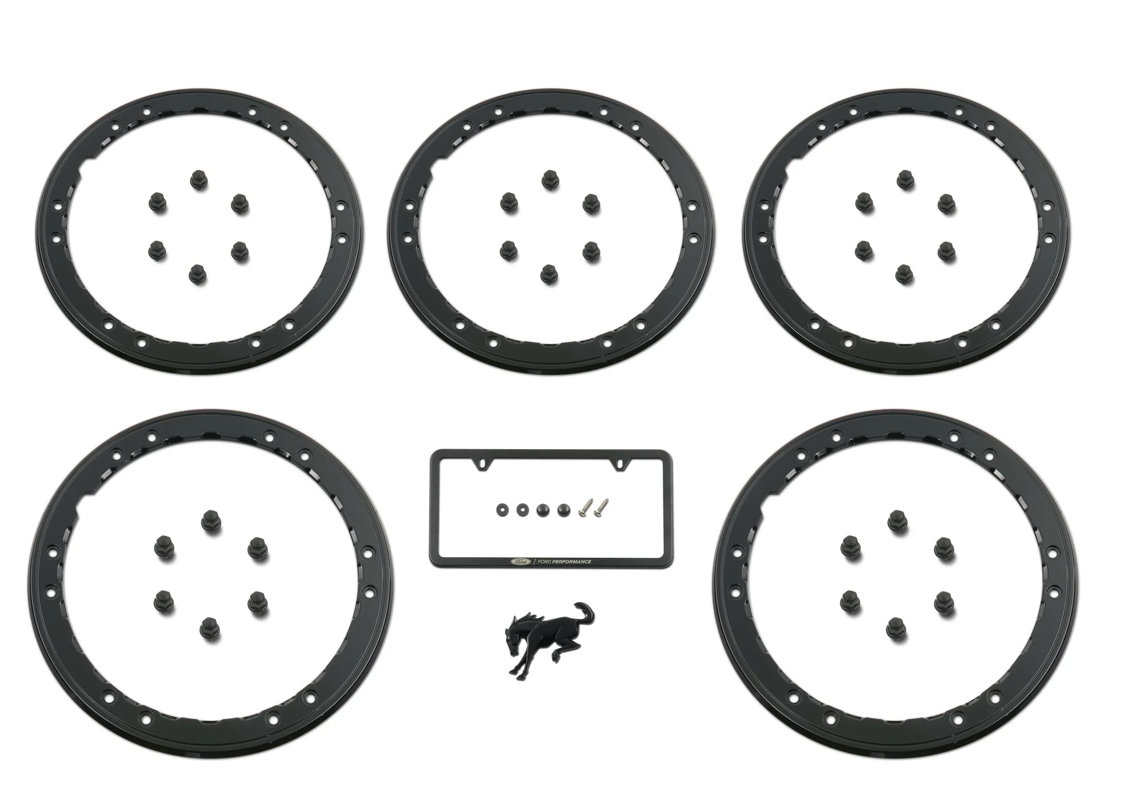 Ford Bronco Blackout Kit for Bronco Sasquatch now on Ford Performance Parts Site M-1019-BBK