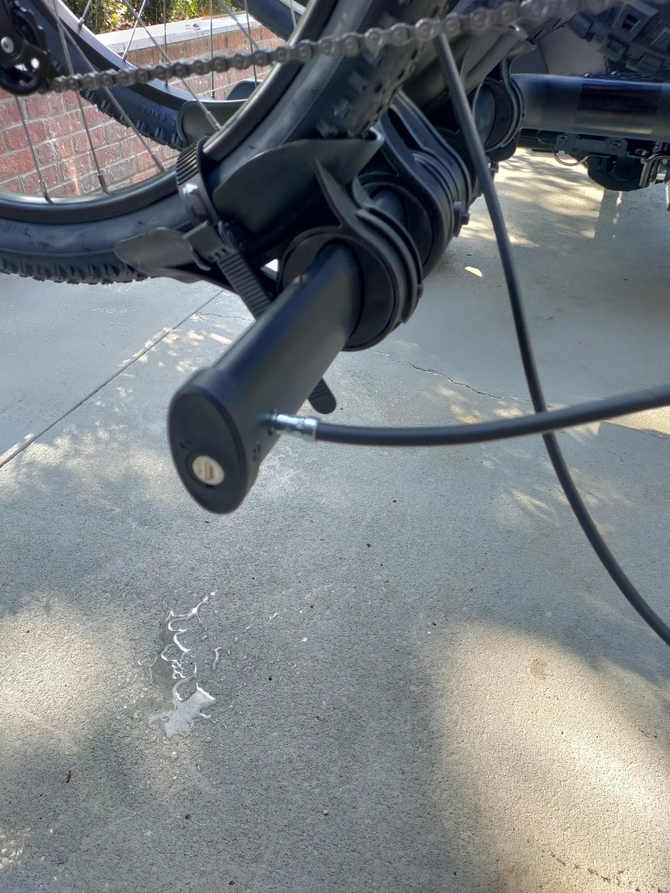 Ford Bronco KUAT 3 bike rack and swing away installed on Bronco IMG_20230627_173221