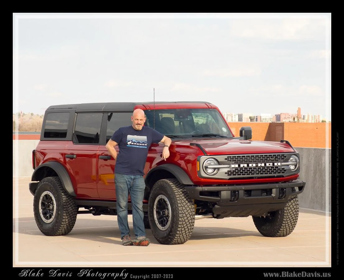 Ford Bronco Hot Pepper Red Badlands - 95% Done Build - Timeline - Parts List - Pics - Minor damage from being hit from behind BD_230412-16_28_15_2827