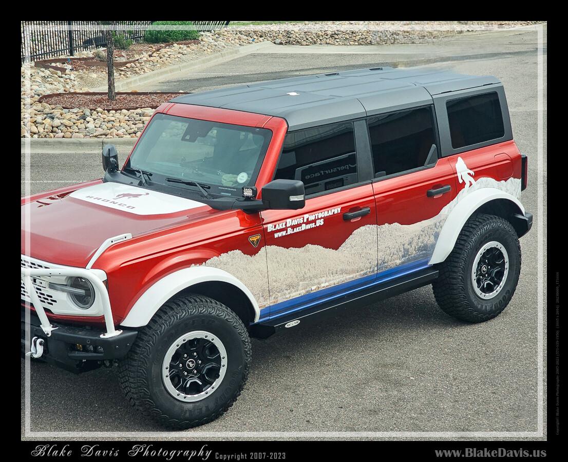 Ford Bronco Hot Pepper Red Badlands - 95% Done Build - Timeline - Parts List - Pics - Minor damage from being hit from behind 20230609_173444