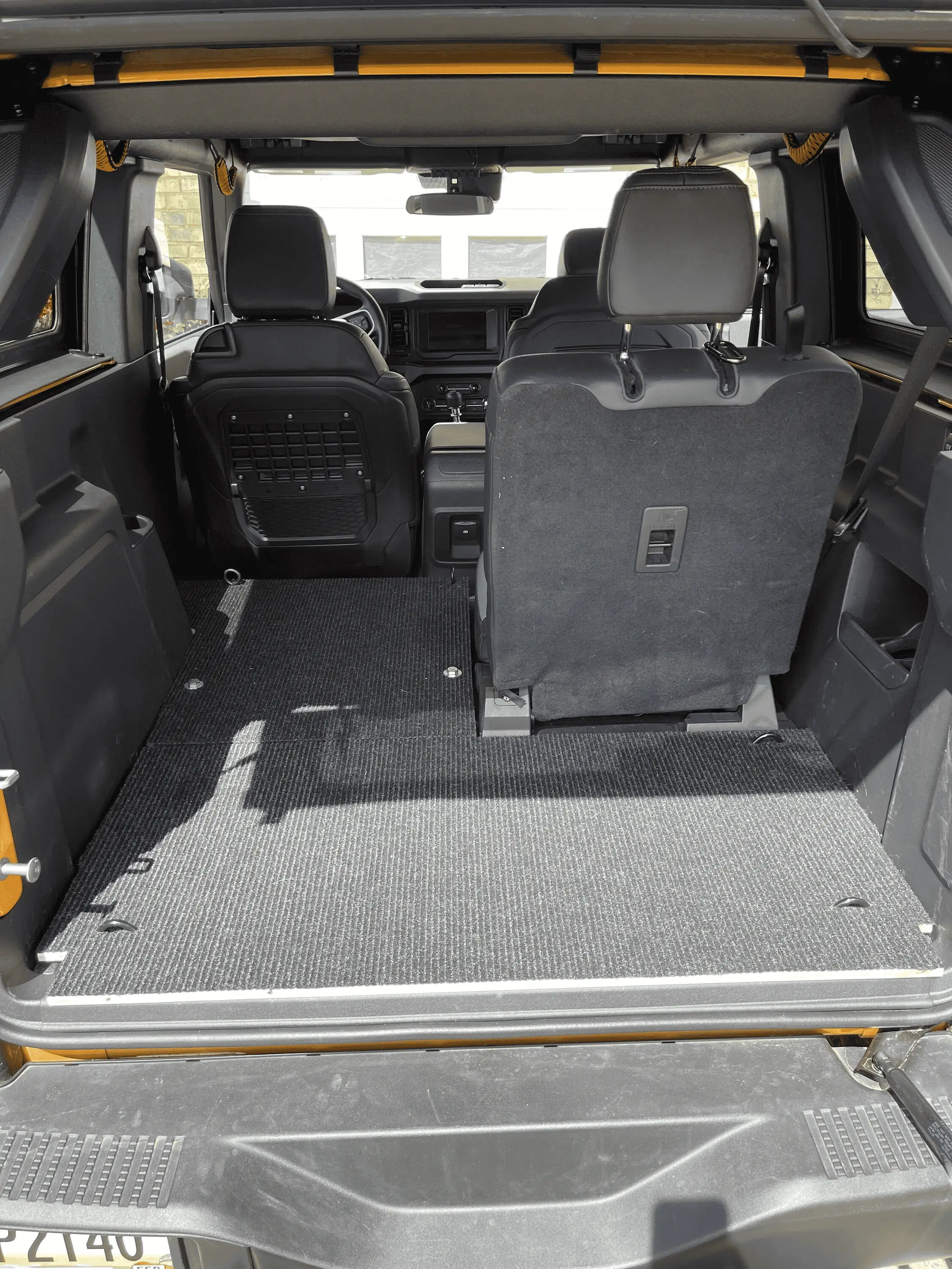 Ford Bronco 2 door custom half seat delete platform $125 1687925818044