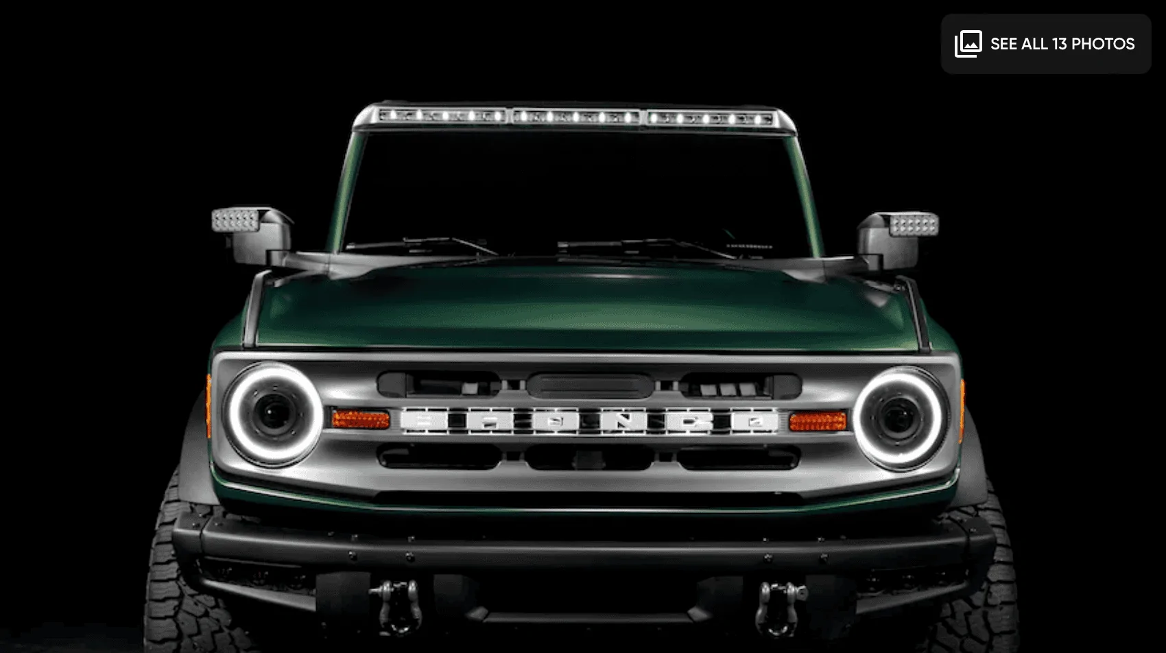 Ford Bronco First Look! ORACLE Bronco Side Mirrors w/ Integrated LED Ditch Lights Screen Shot 2023-06-28 at 9.15.00 AM