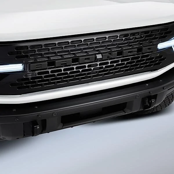 Ford Bronco Official Ford Bronco Grille Black Lettering Overlay Kit $110 M-1447-BLMB_V1