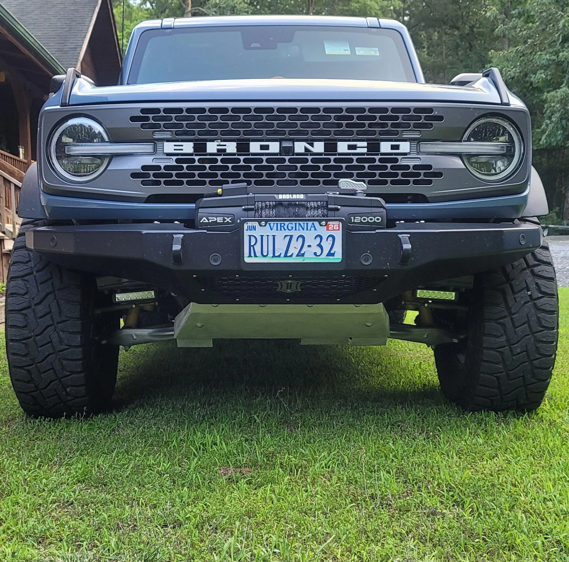 Ford Bronco ICON Impact Pro Series Front Winch Bumper 20230628_195412