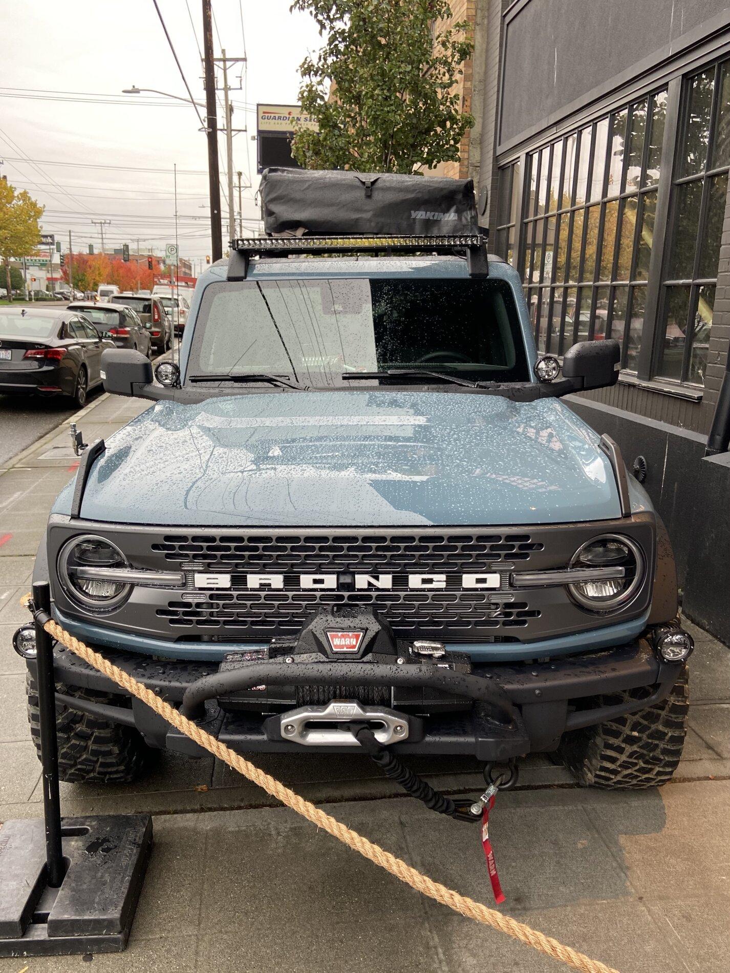 Ford Bronco Filson Bronco Fire Rig and Overland Badlands Concept @ Seattle Event IMG_5698