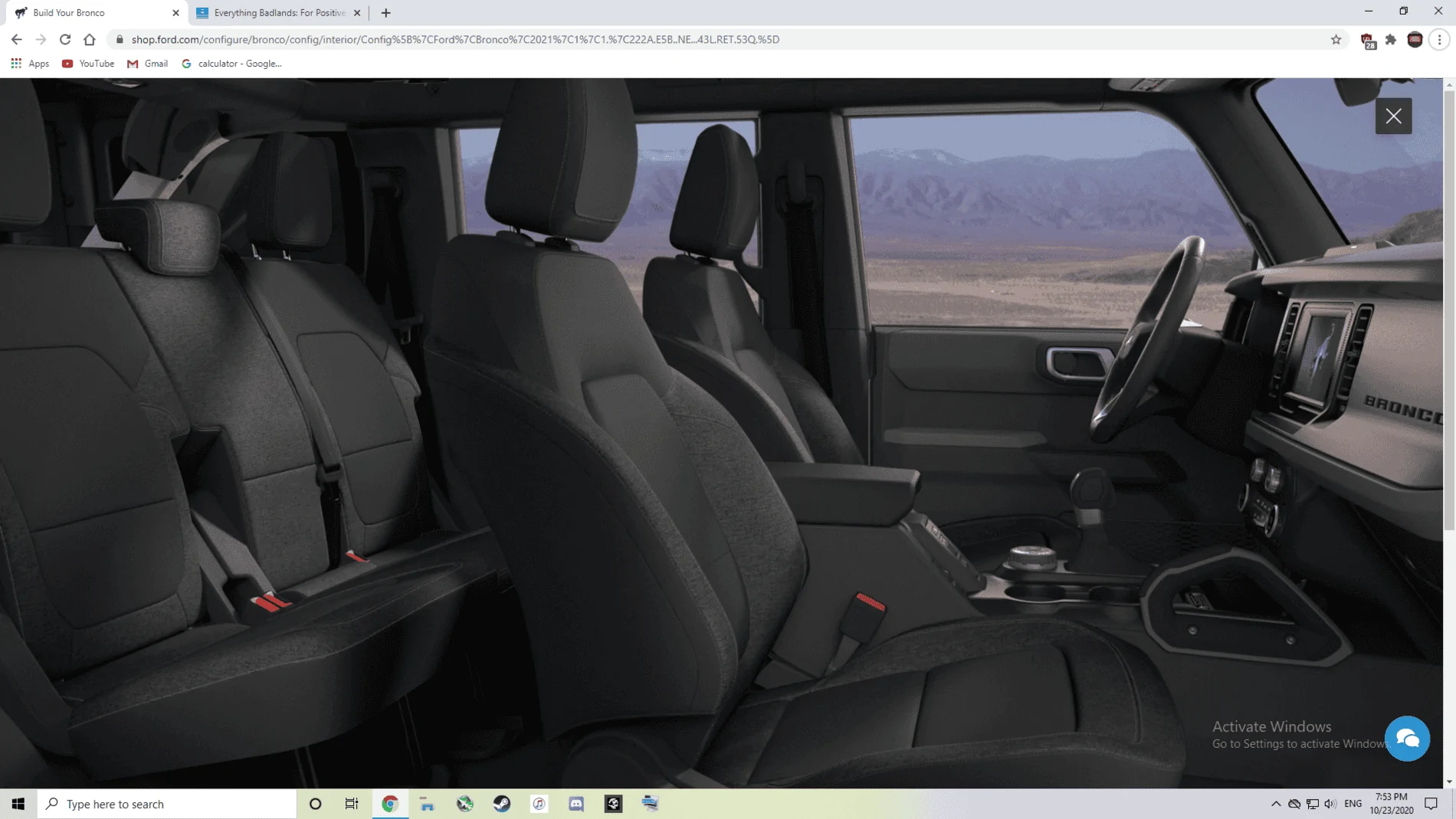Ford Bronco Looking for some advice, how does this look? Screenshot (45)