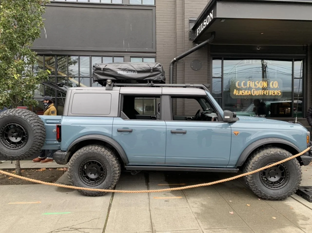 Ford Bronco Filson Bronco Fire Rig and Overland Badlands Concept @ Seattle Event B581B844-E6C1-41EA-B3A9-54F27C34A4FA