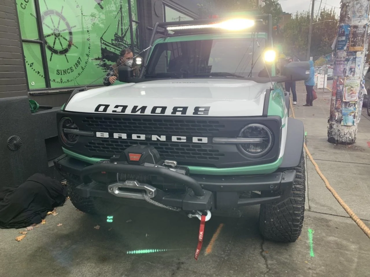 Ford Bronco Filson Bronco Fire Rig and Overland Badlands Concept @ Seattle Event A0414777-167C-4CAE-A888-1F3B637C2647