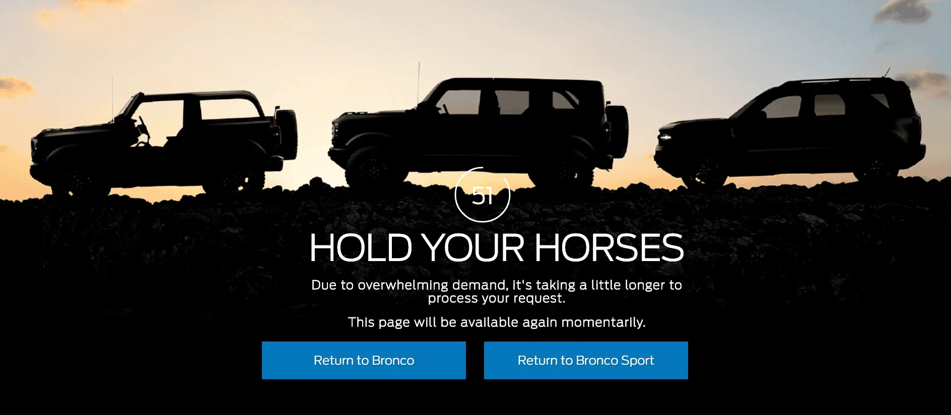 Ford Bronco The Wait is Real 1603509865987
