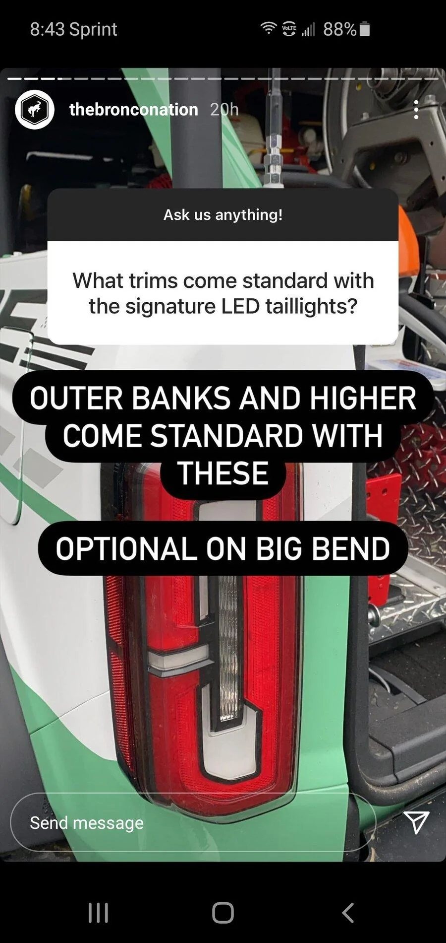 Ford Bronco How to get upgraded LED tail lights? Screenshot_20201024-084347_Instagram