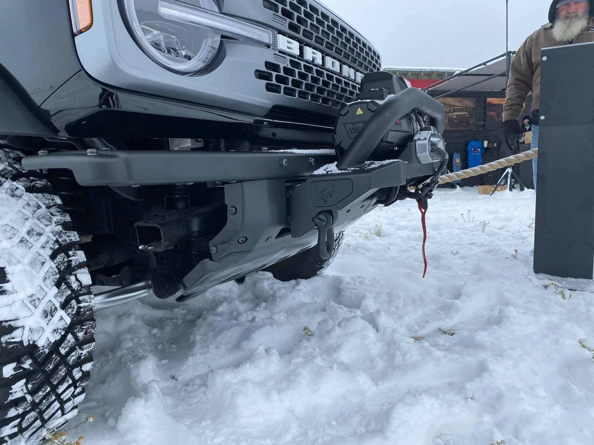 Ford Bronco What WINCH BRACKET will we get from FORD? BroncoWINCH