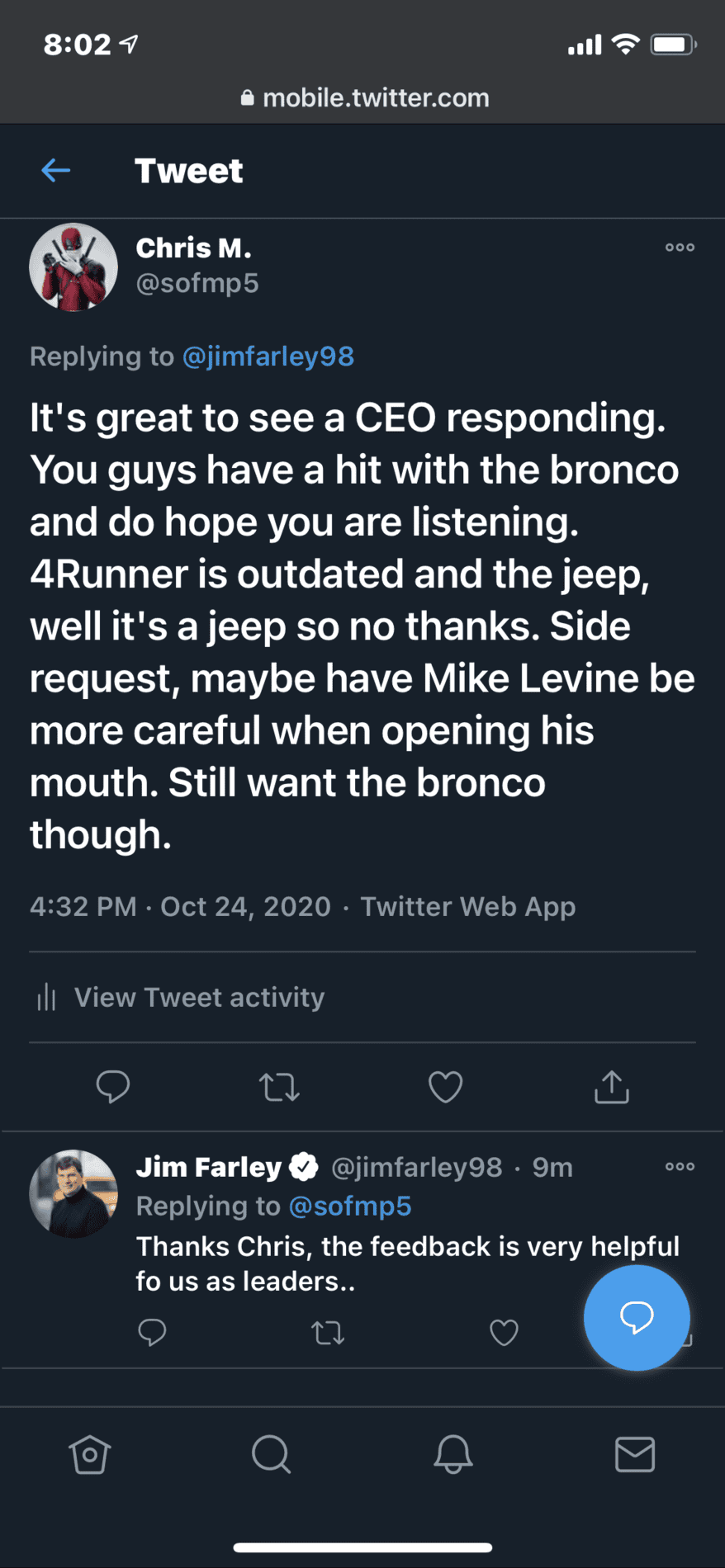 Ford Bronco X-plan. Jim Farley is listening, at least IMG_0270.PNG