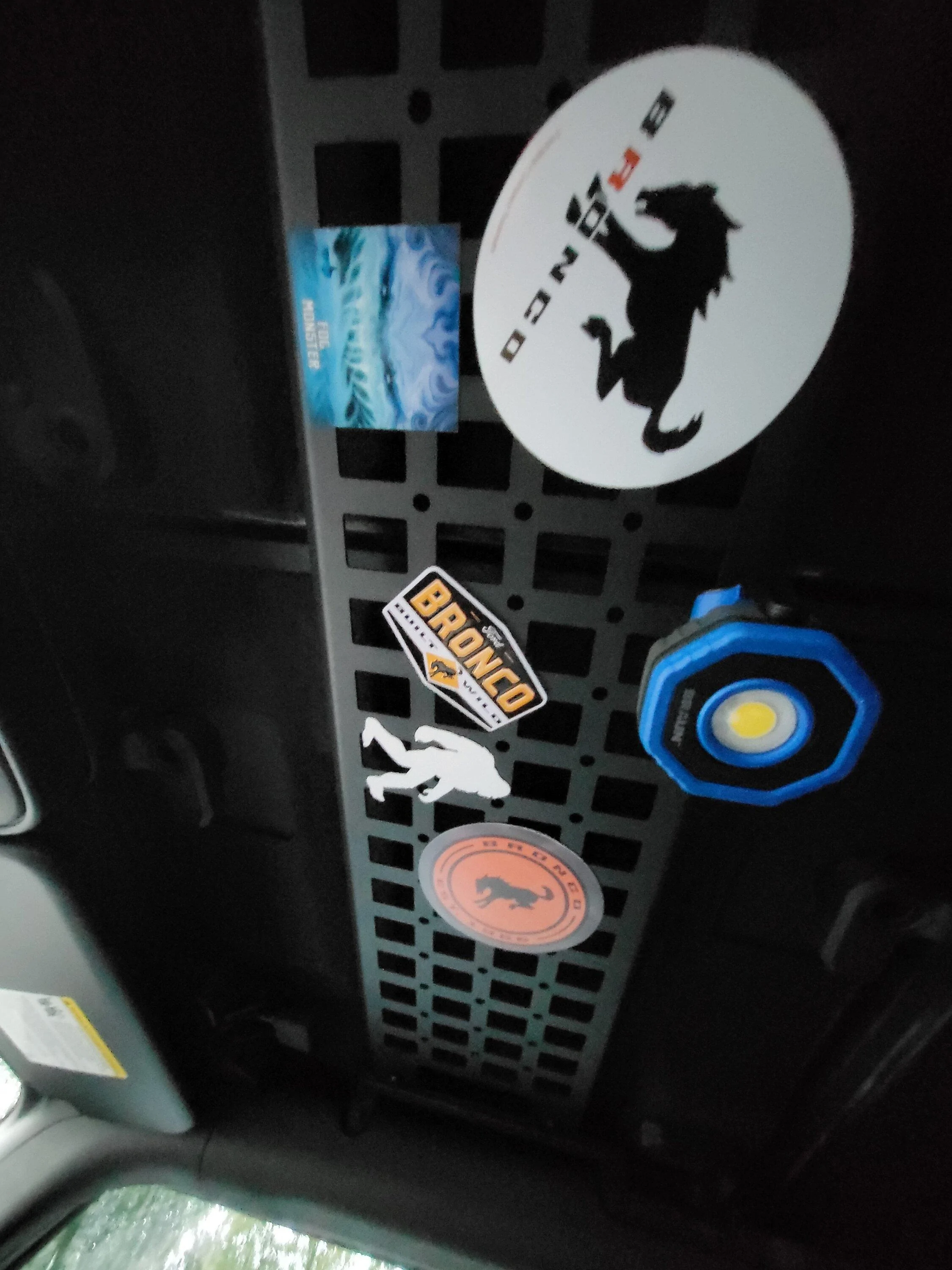 Ford Bronco Overhead Storage Idea 20230622_070805