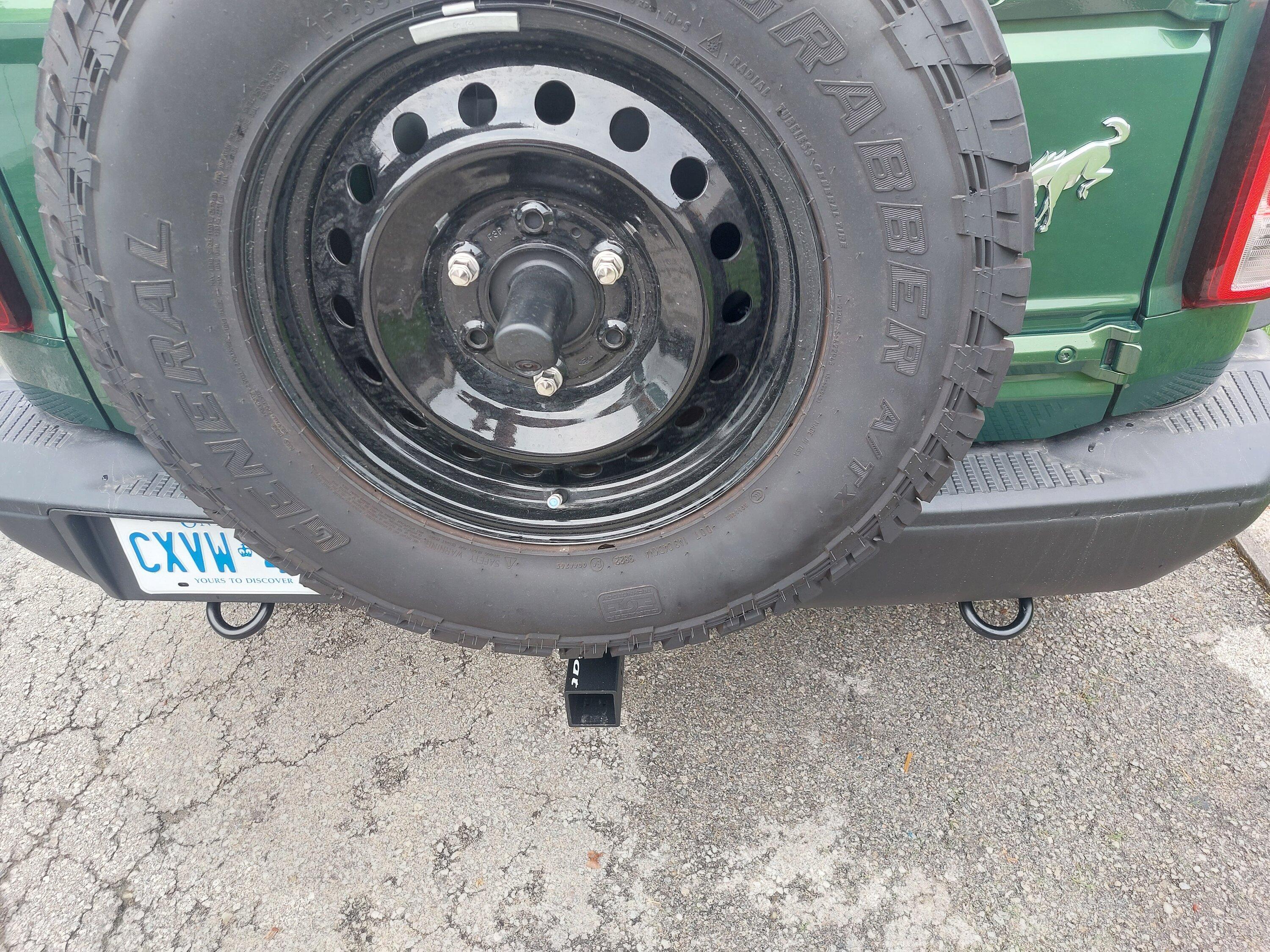 Ford Bronco Bought second rear tow hook from Ford 20230630_113339