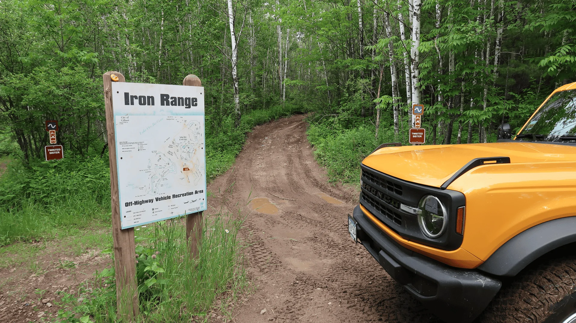 Ford Bronco Spider Lake and Iron Range OHV Trails (Minnesota) Trip 2pvewc2
