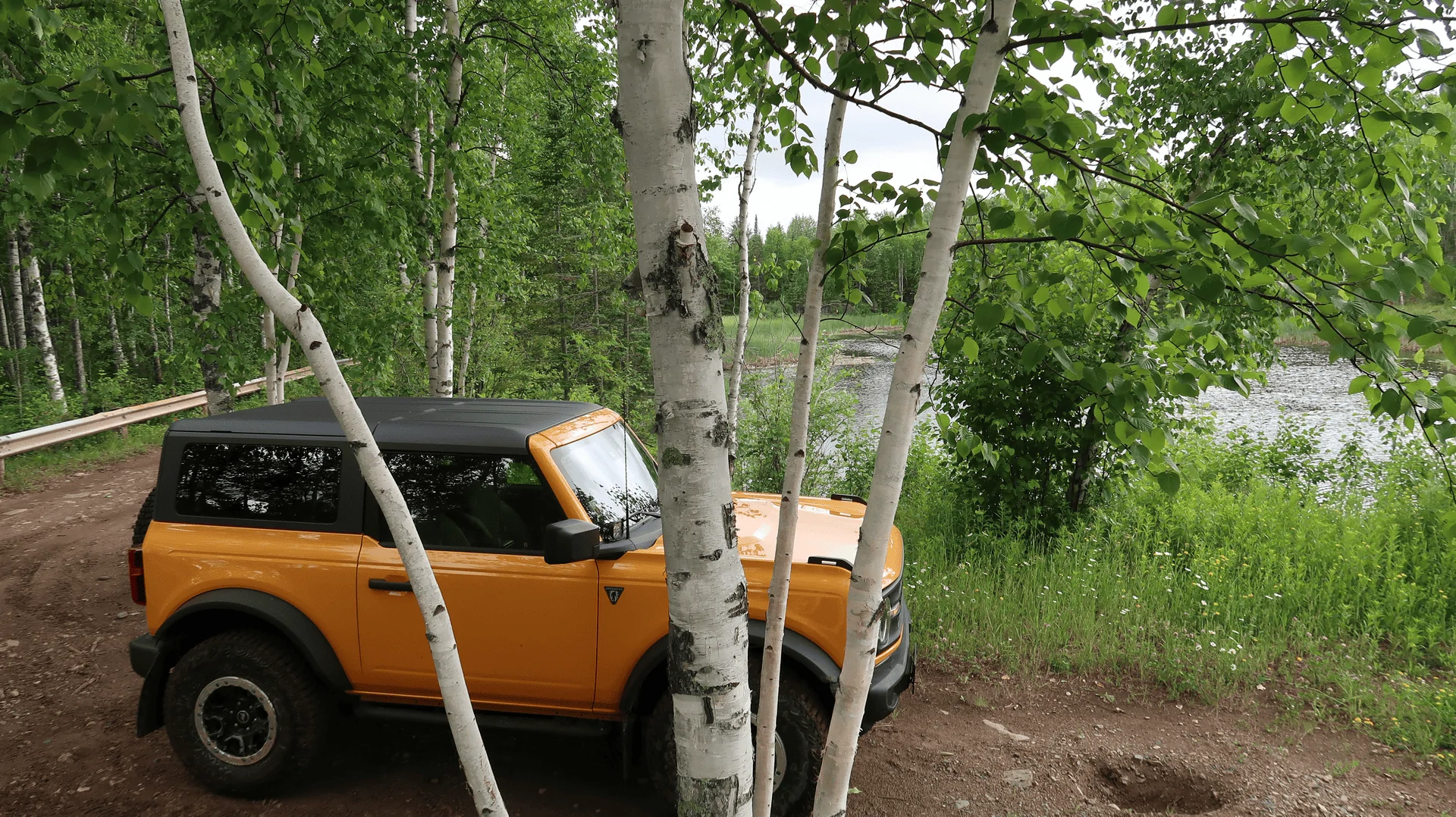 Ford Bronco Spider Lake and Iron Range OHV Trails (Minnesota) Trip reiWptL