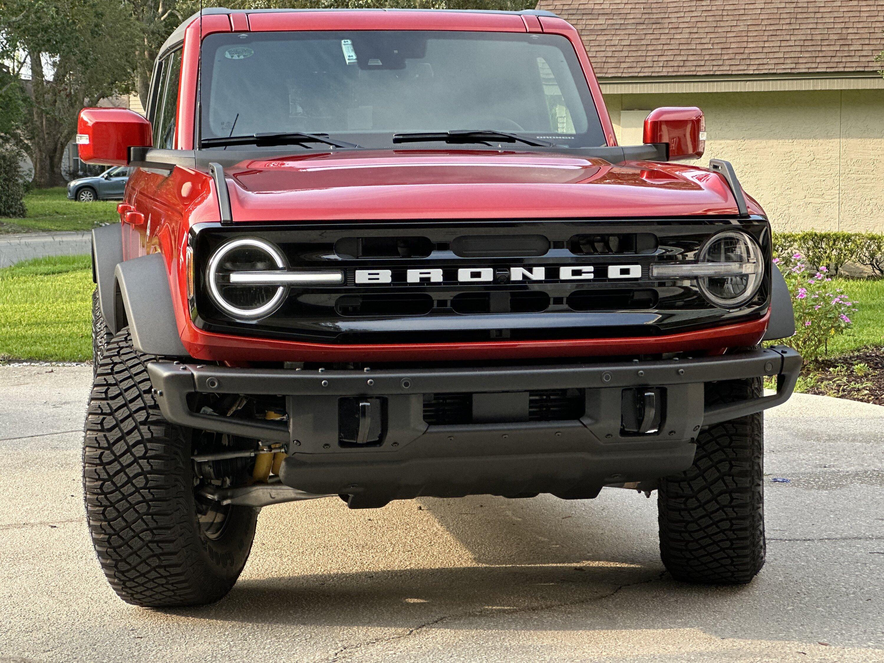 Ford Bronco Painted Modular Front Bumper IMG_2070