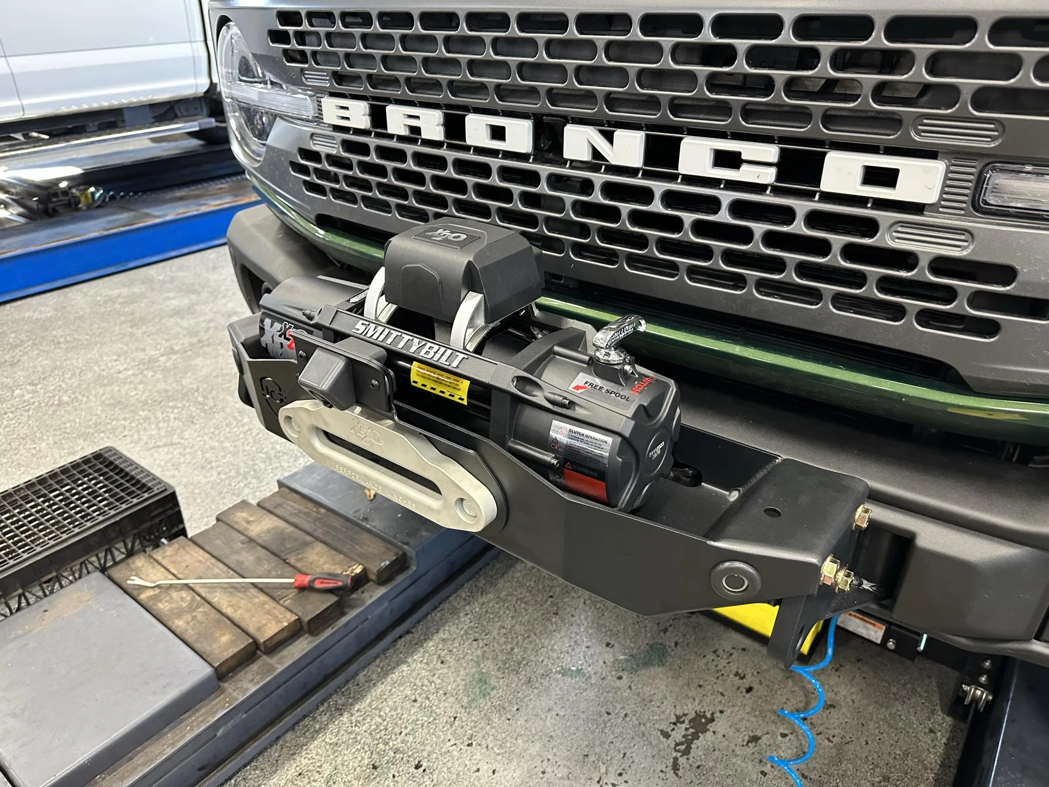 Ford Bronco Capable Bumper Winch Options IMG_9493
