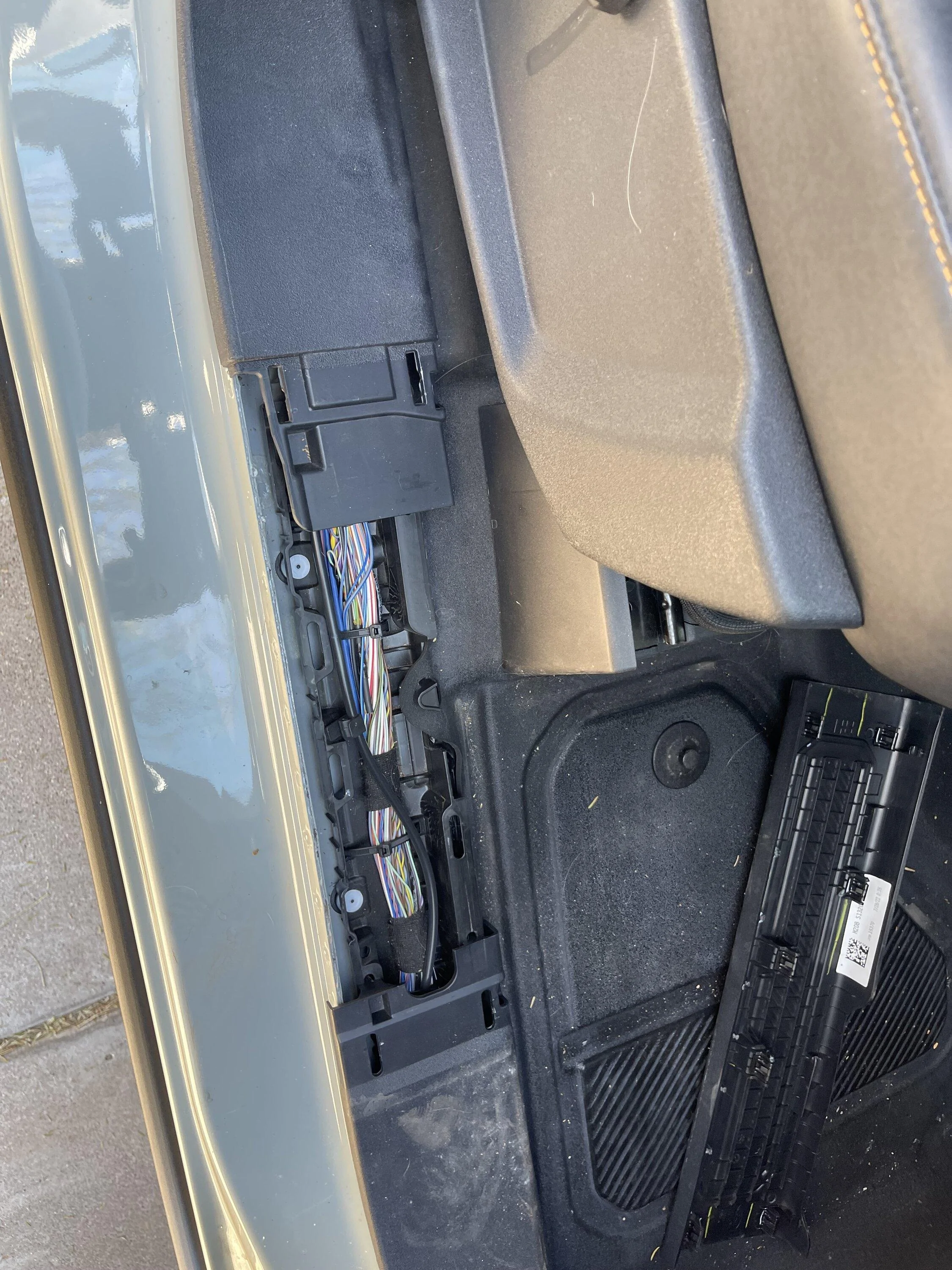 Ford Bronco GMRS Radio install with tailgate mounted antenna 1688302254233