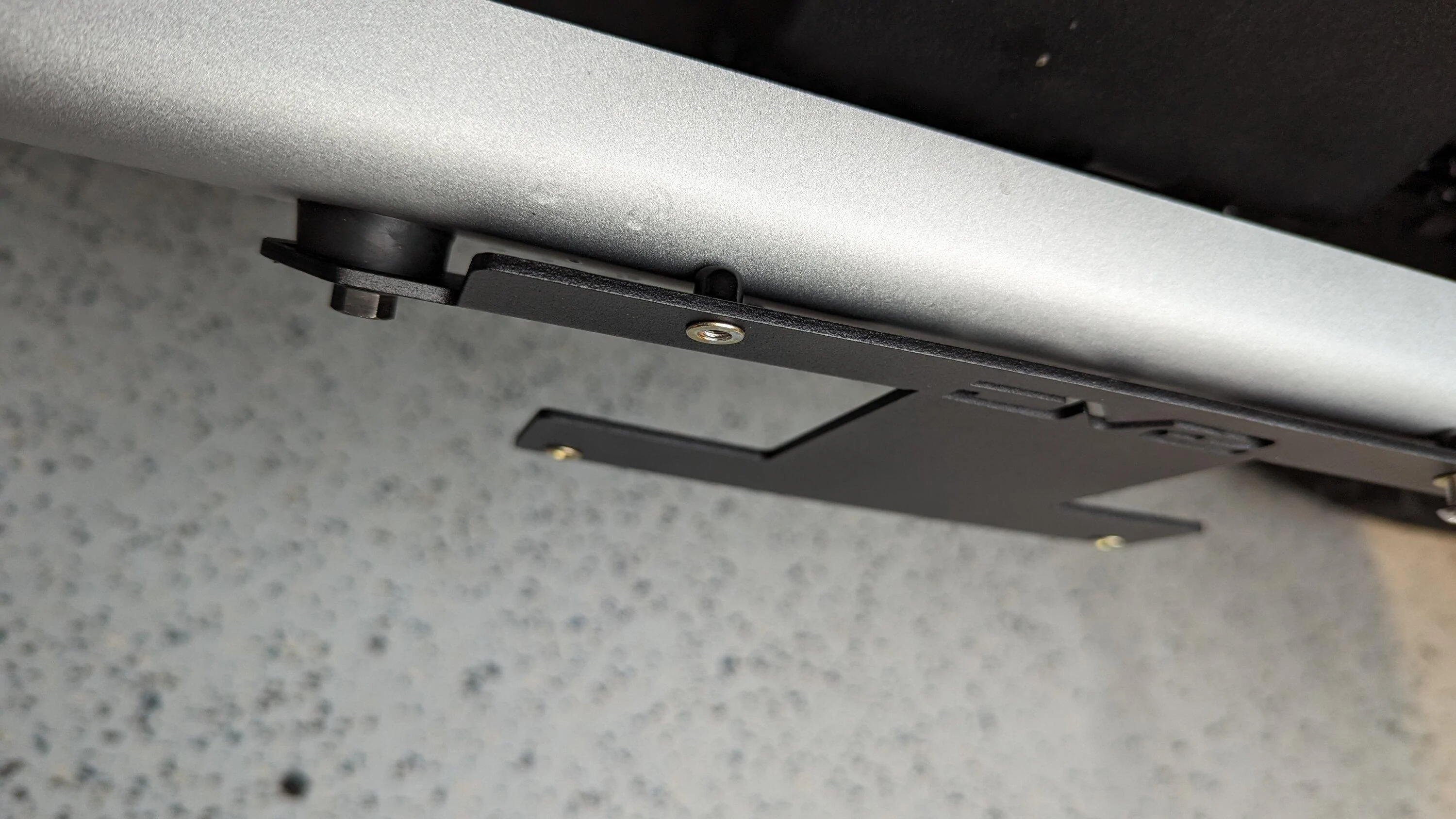 Ford Bronco Mandatory front license plate bracket PXL_20230701_001518121