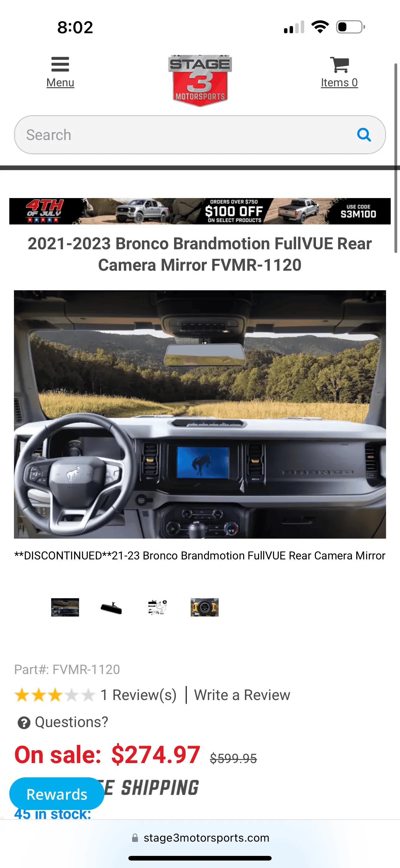 Anyone install a digital rearview mirror like Fullvue or Wolfbox ...