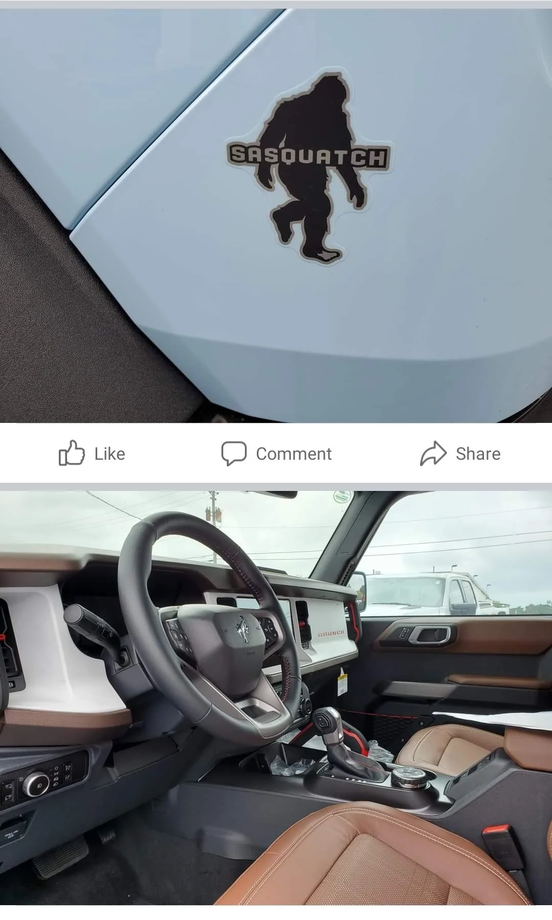 Ford Bronco Bronco Heritage Limited begins arriving at dealerships (video @ Village Ford) Screenshot_20230703_175237_Facebook