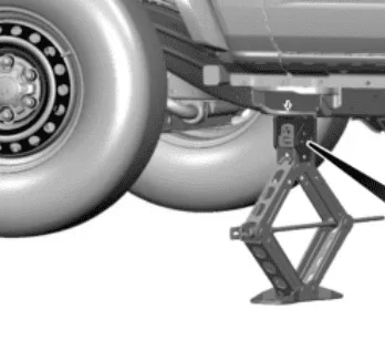Ford Bronco Factory jack won't lift Bronco. ***Correction - IT WILL !*** 1688508531216
