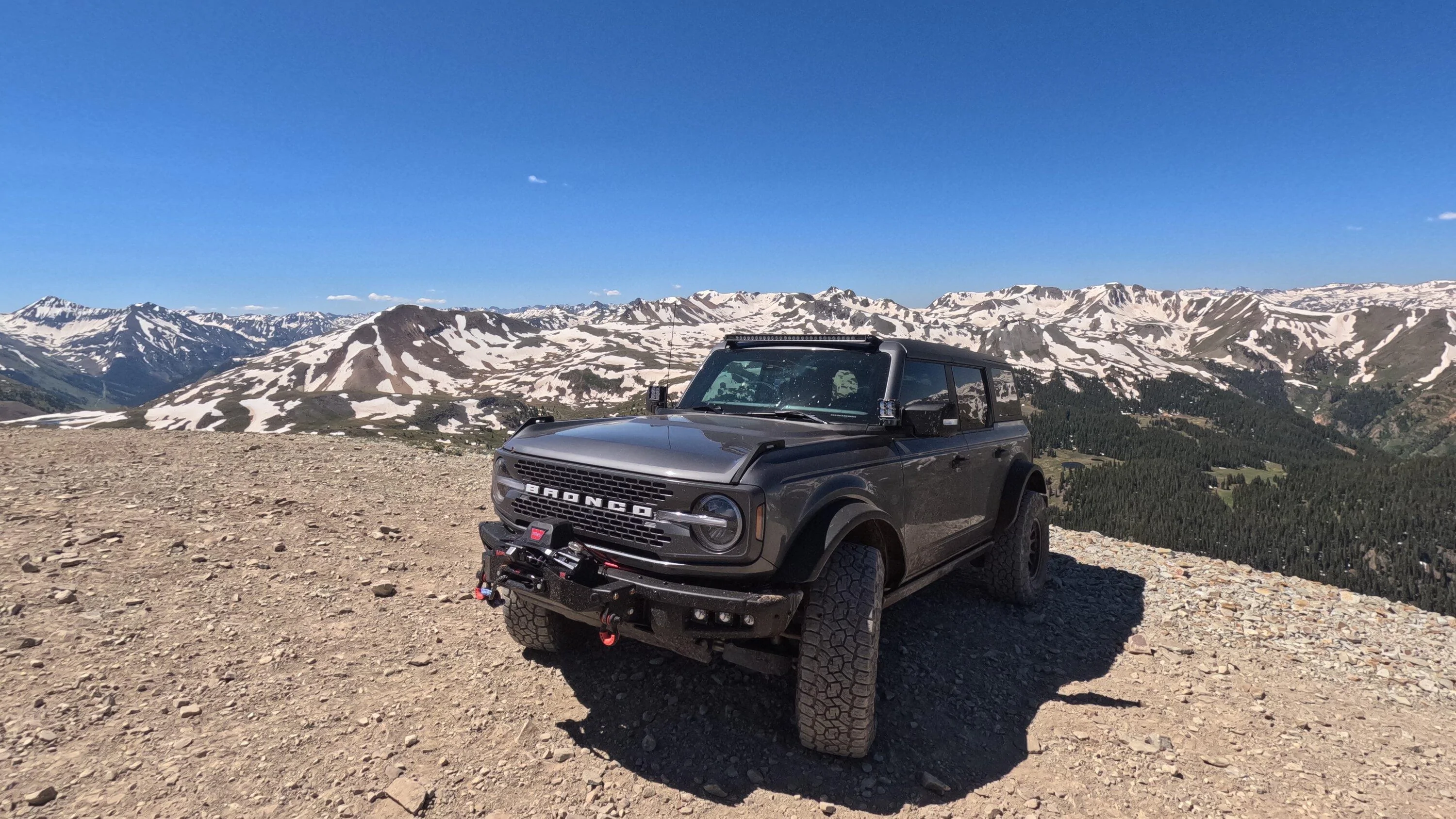 Ford Bronco Colorado Passes: Engineer -> Cinnamon -> California -> Hurricane -> Corkscrew GOPR0082