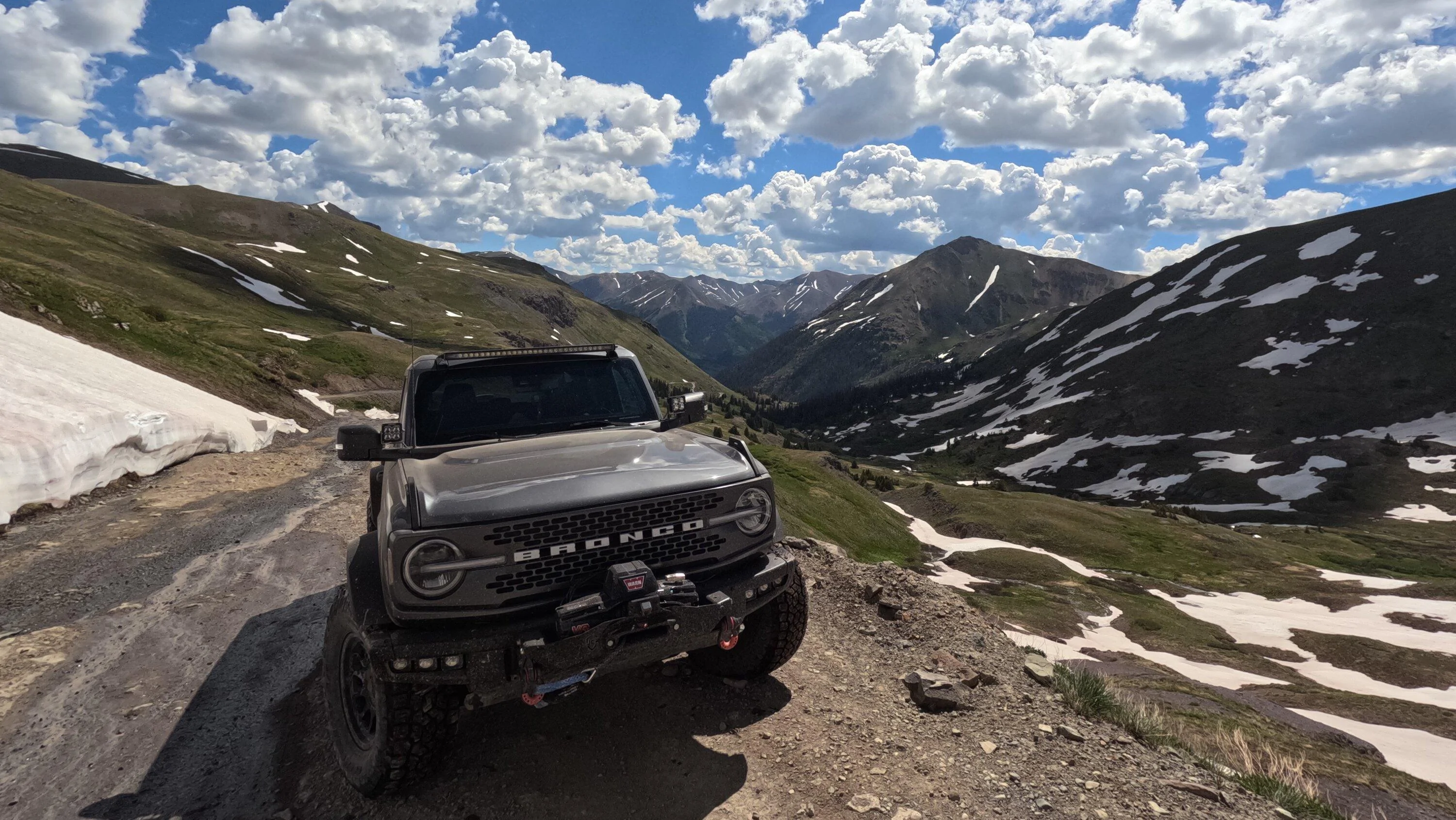 Ford Bronco Colorado Passes: Engineer -> Cinnamon -> California -> Hurricane -> Corkscrew GOPR0115