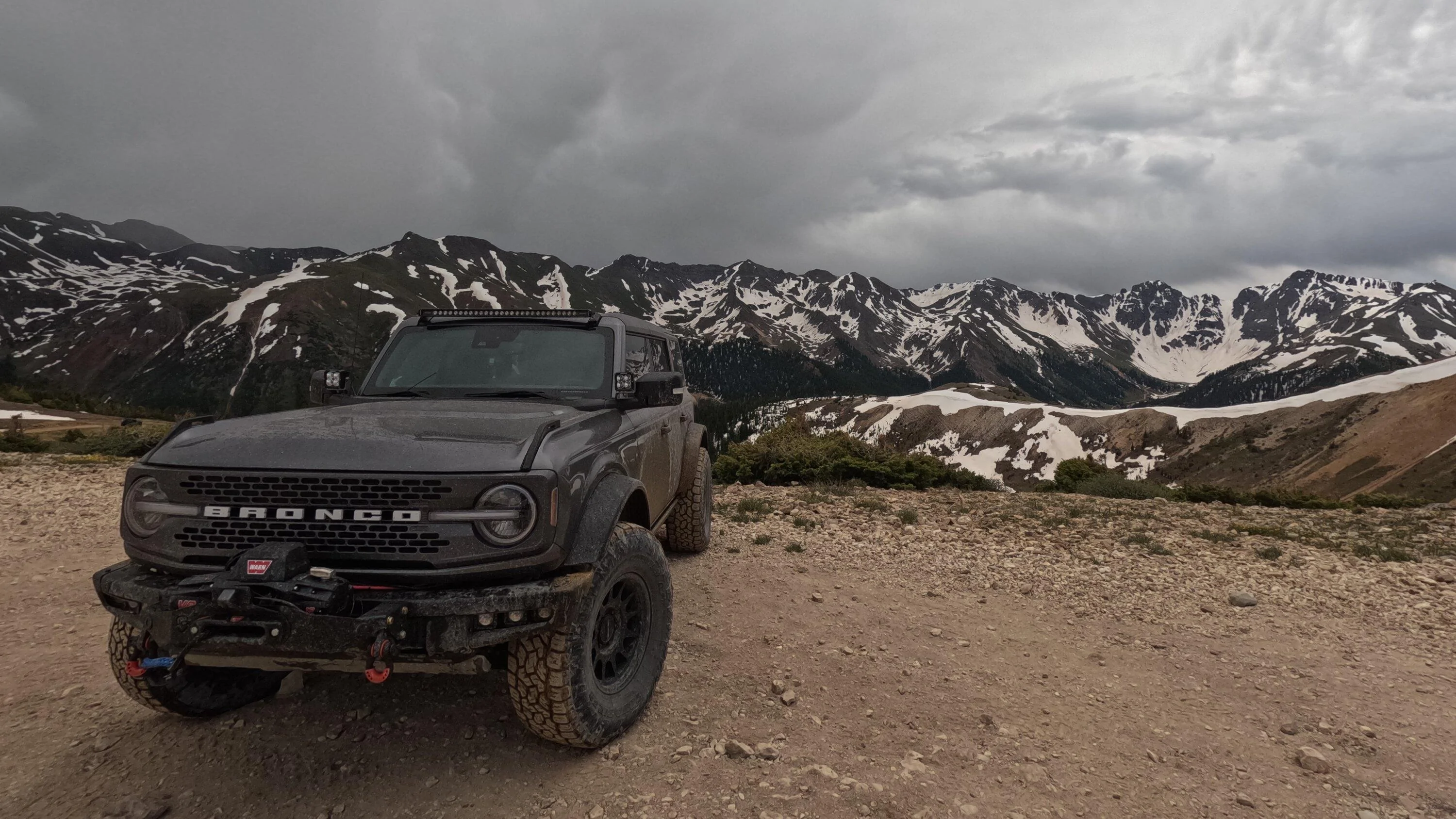Ford Bronco Colorado Passes: Engineer -> Cinnamon -> California -> Hurricane -> Corkscrew GOPR0134