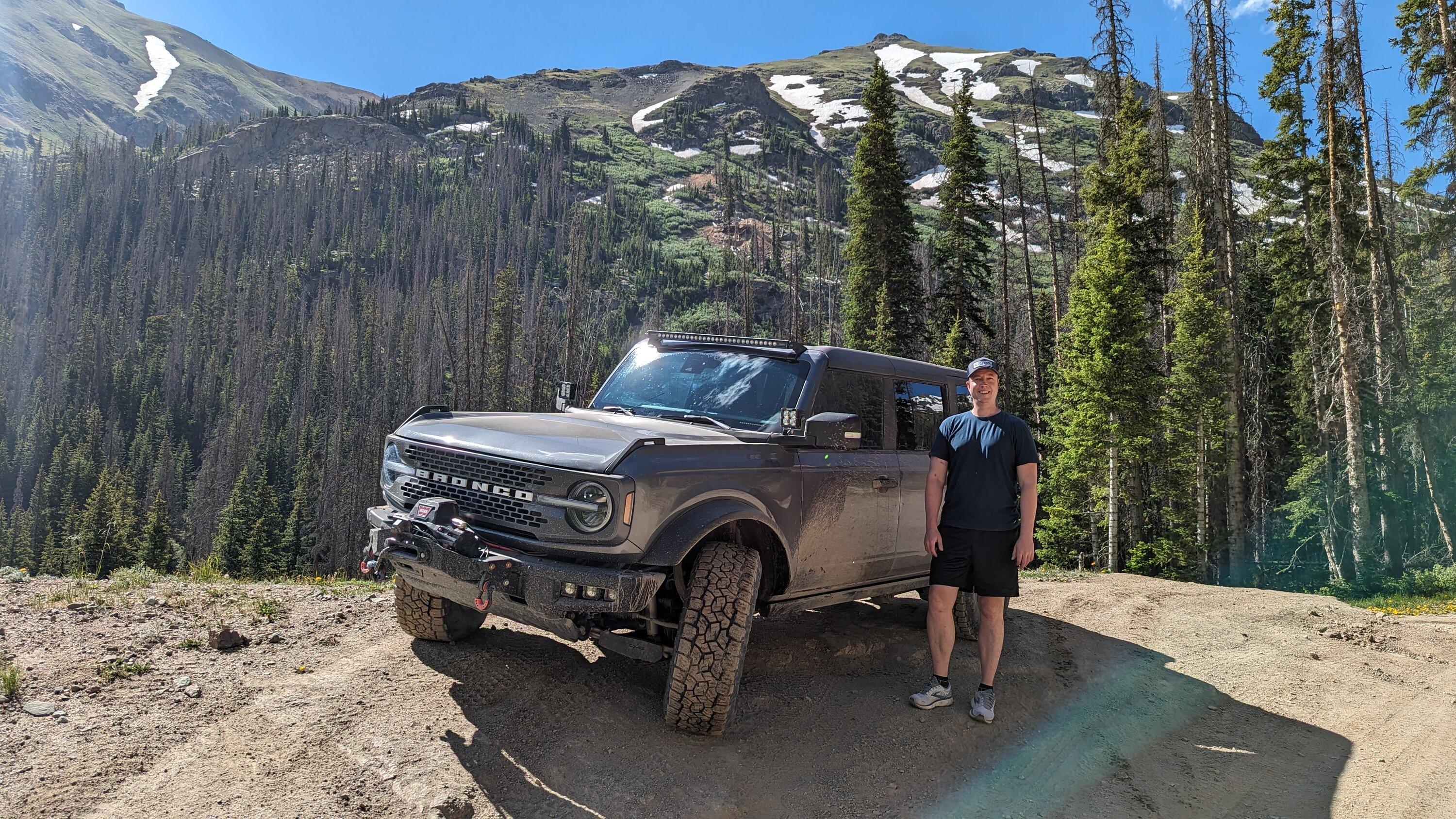 Ford Bronco Colorado Passes: Engineer -> Cinnamon -> California -> Hurricane -> Corkscrew PXL_20230702_155757905