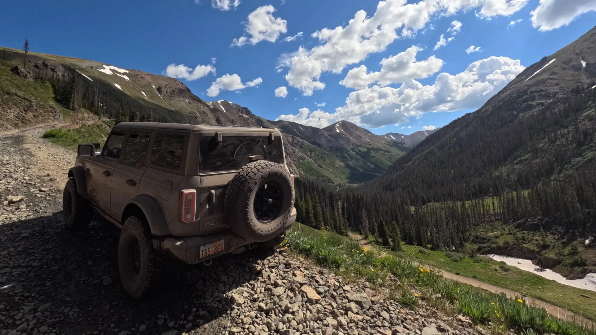 Ford Bronco Colorado Passes: Engineer -> Cinnamon -> California -> Hurricane -> Corkscrew GOPR0110
