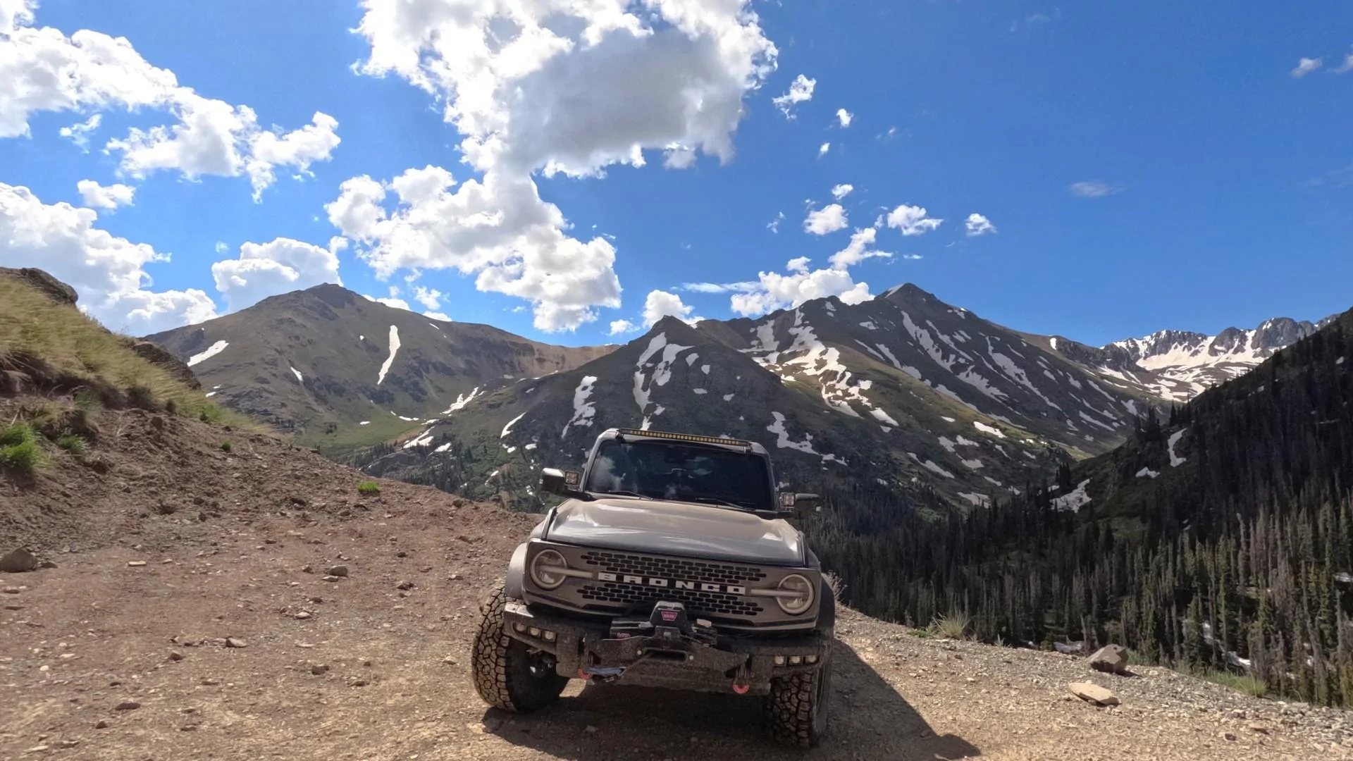 Ford Bronco Colorado Passes: Engineer -> Cinnamon -> California -> Hurricane -> Corkscrew GOPR0111