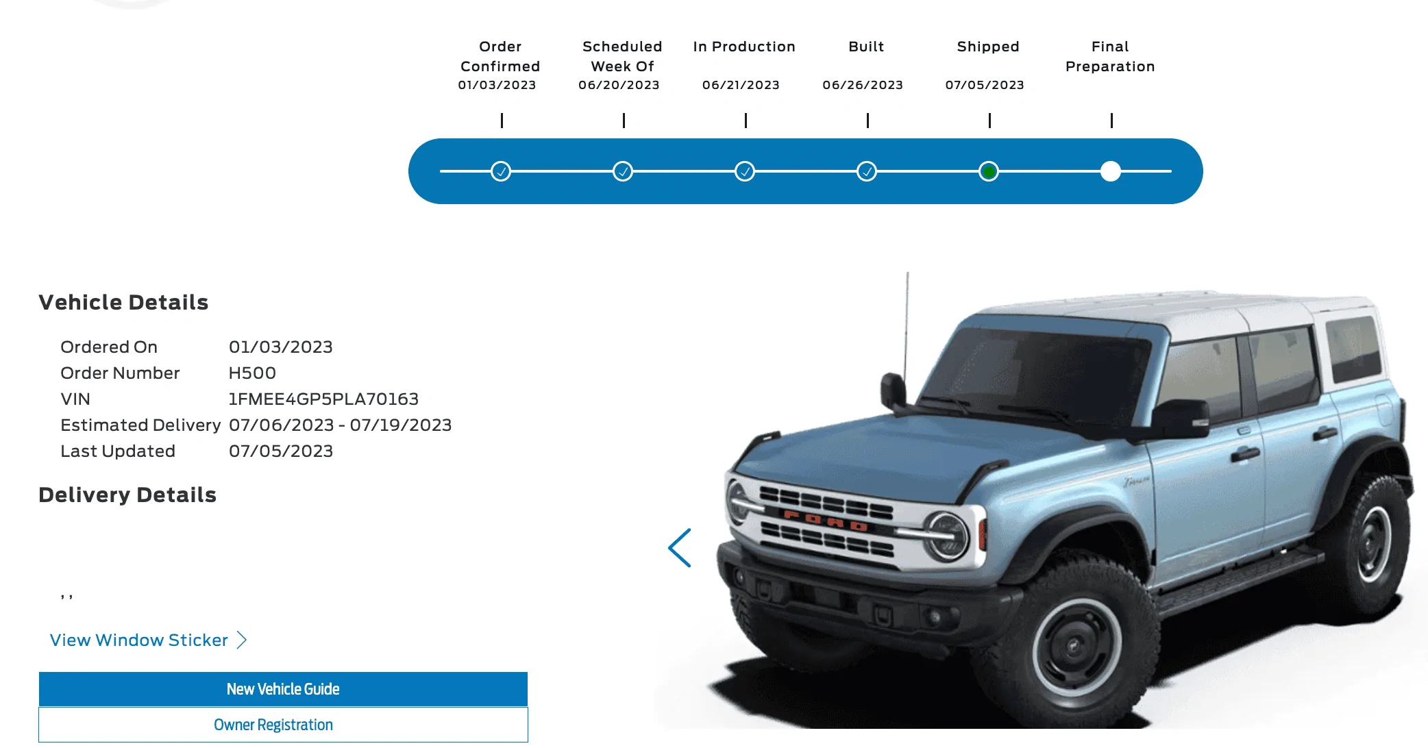 Ford Bronco HERITAGE EDITION Bronco Club Screen Shot 2023-07-06 at 8.27.59 AM