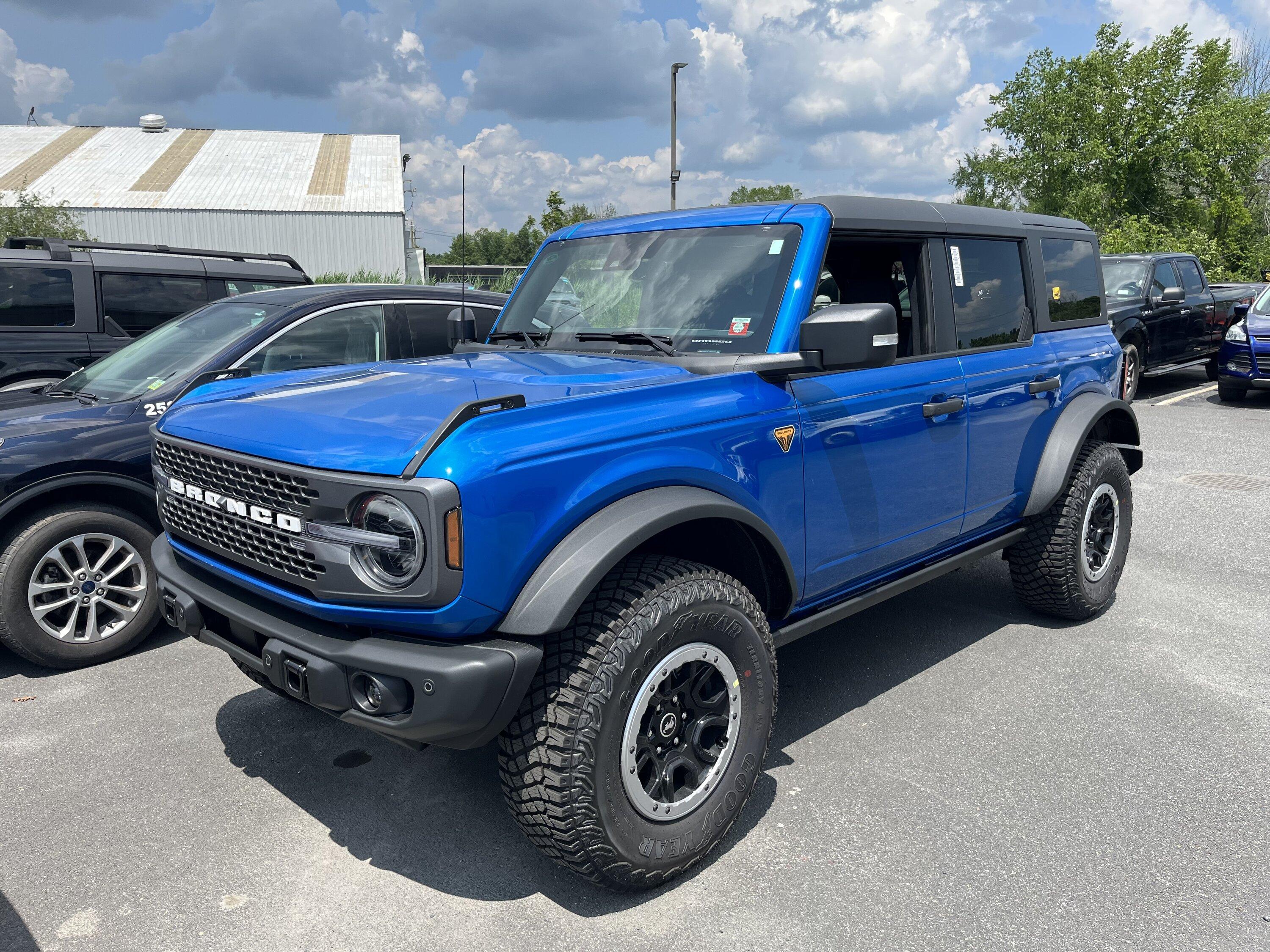 Ford Bronco 06/12/2023 build week IMG_3216