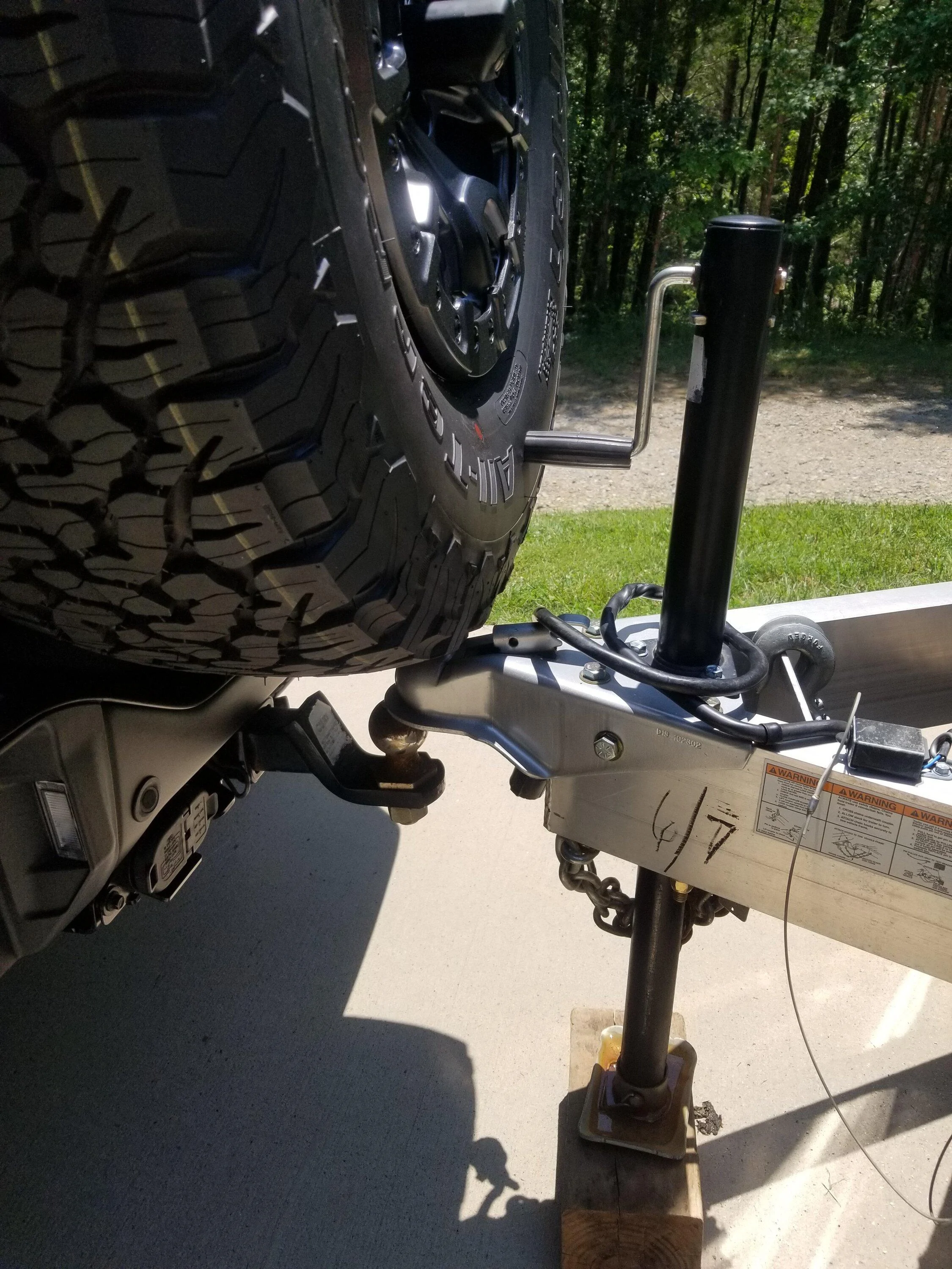 Ford Bronco Towing hitch Help!! 20230706_125220